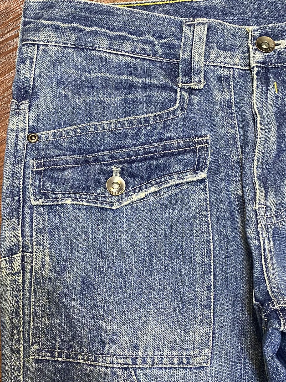 Japanese Brand Vintage Japanese Brand Bush Pants Flare Jeans Size US 31 - 7 Thumbnail