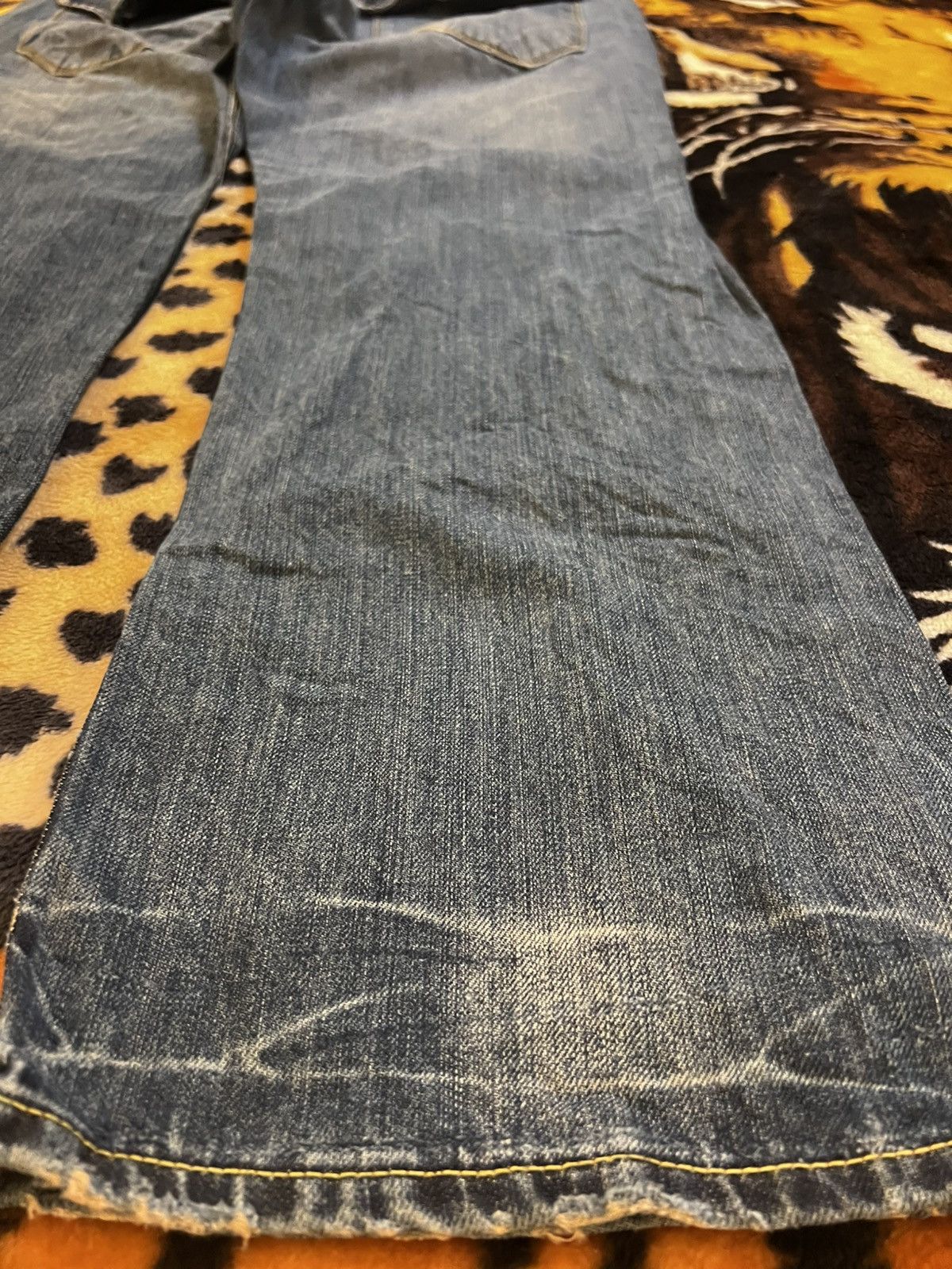 Ed Hardy × Vintage Vintage 2010 Ed Hardy by Christian Audigier Jeans Size US 36 / EU 52 - 7 Thumbnail