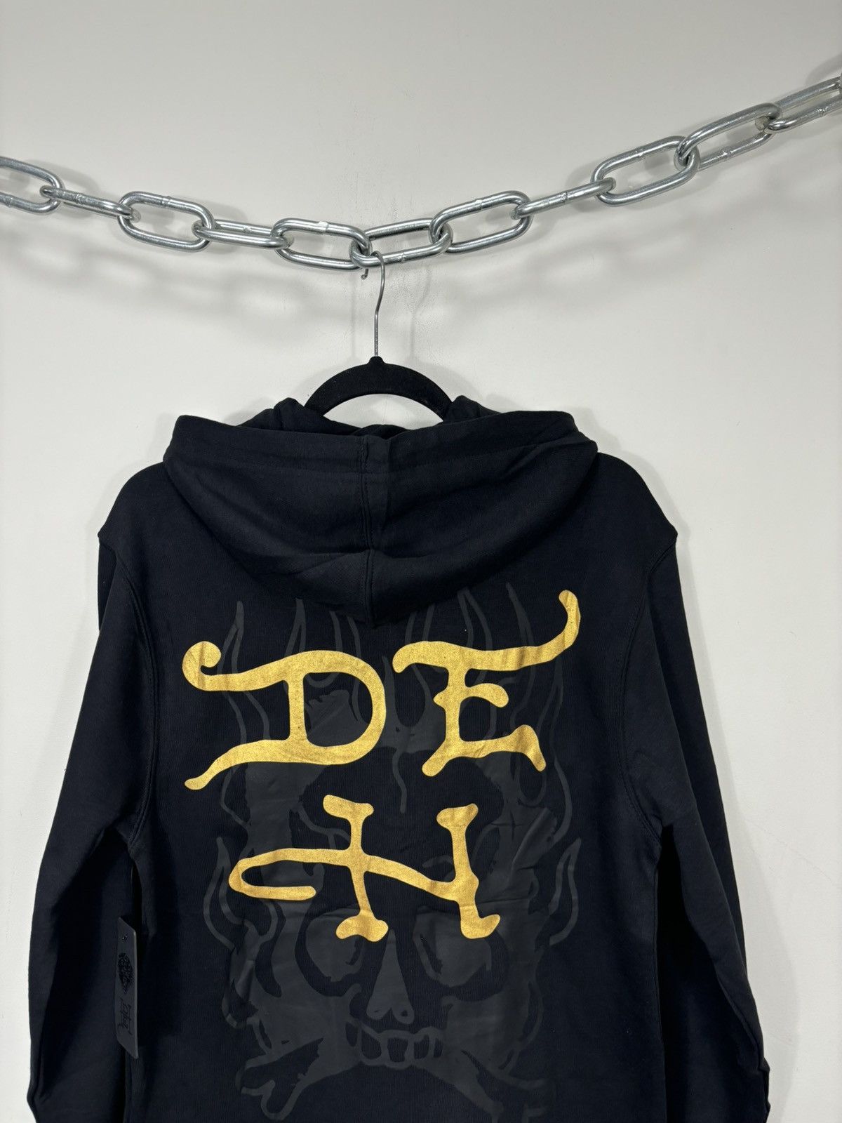 Christian Audigier Ed Hardy NEW Eagle Snake Logo Hype Y2K Tattoo Black Hoodie Size US S / EU 44-46 / 1 - 14 Thumbnail