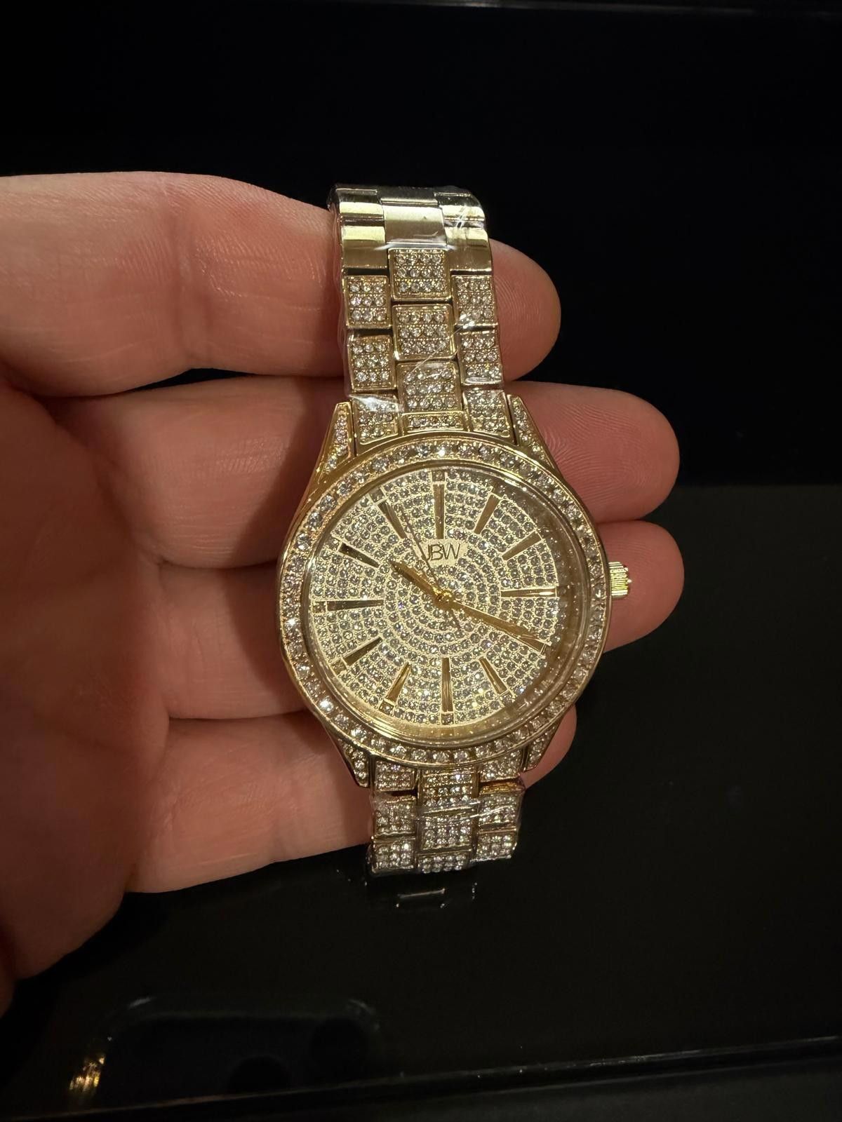 JBW JBW Cristal 34 Women's Gold Tone PVD Diamond/Crystal Watch Size ONE SIZE - 4 Thumbnail