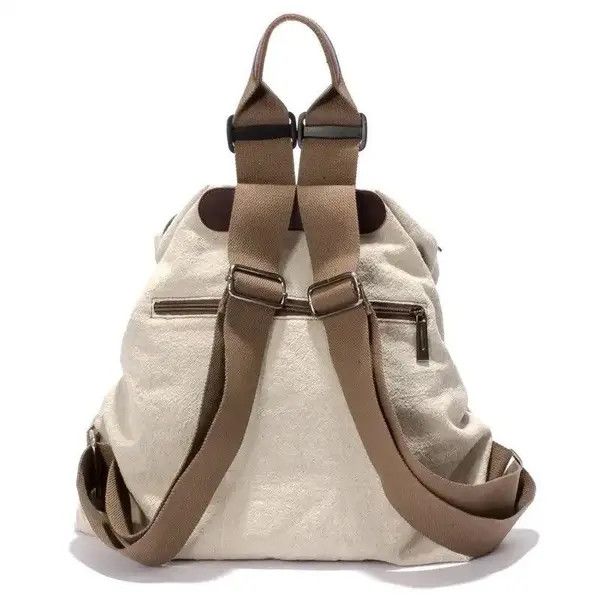 VIBE Vintage Canvas Backpack Size ONE SIZE - 4 Thumbnail