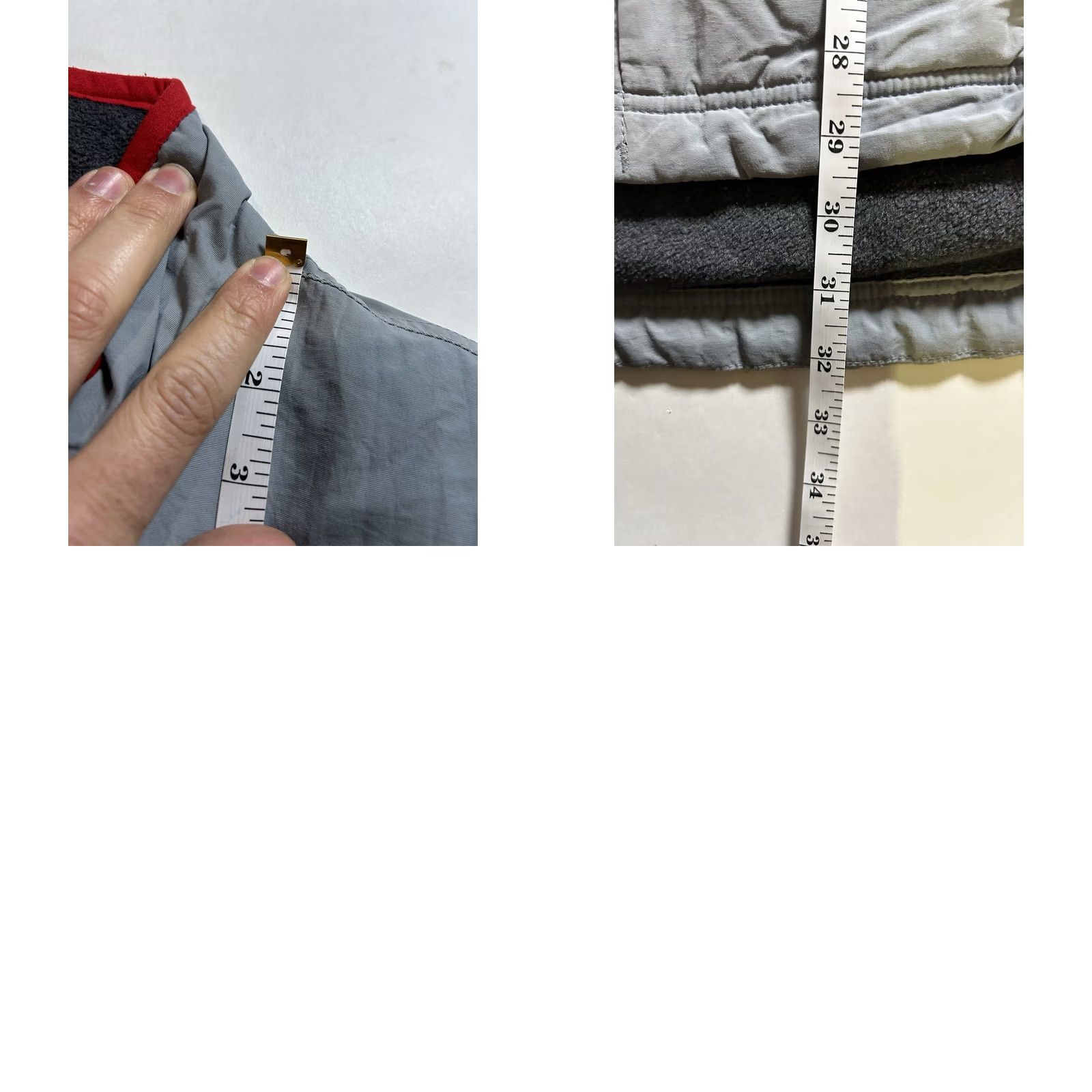 Mossimo VINTAGE Mossimo Jacket Fleece Liner Zip Up Medium Can Large Gray/Red Unisex Adults Size US L / EU 52-54 / 3 - 11 Thumbnail