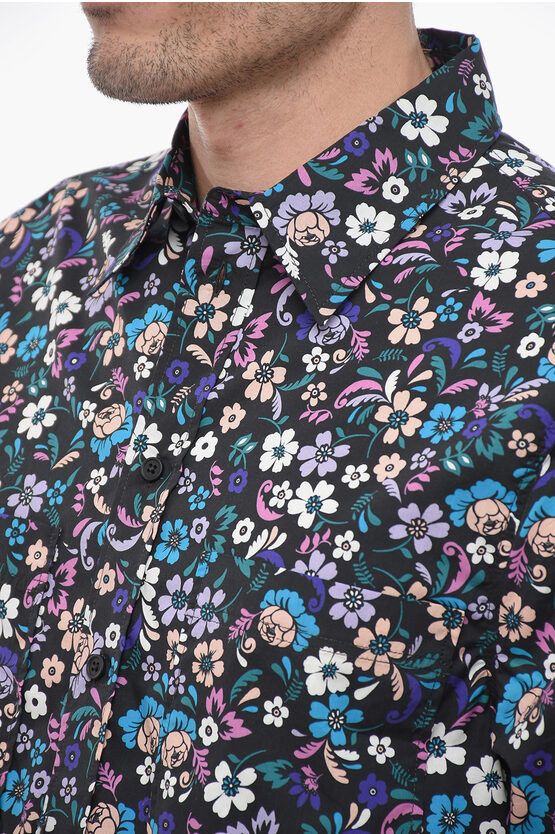 Off-White o1y0325 Patterned Shirt in Multicolor Size US M / EU 48-50 / 2 - 2 Thumbnail