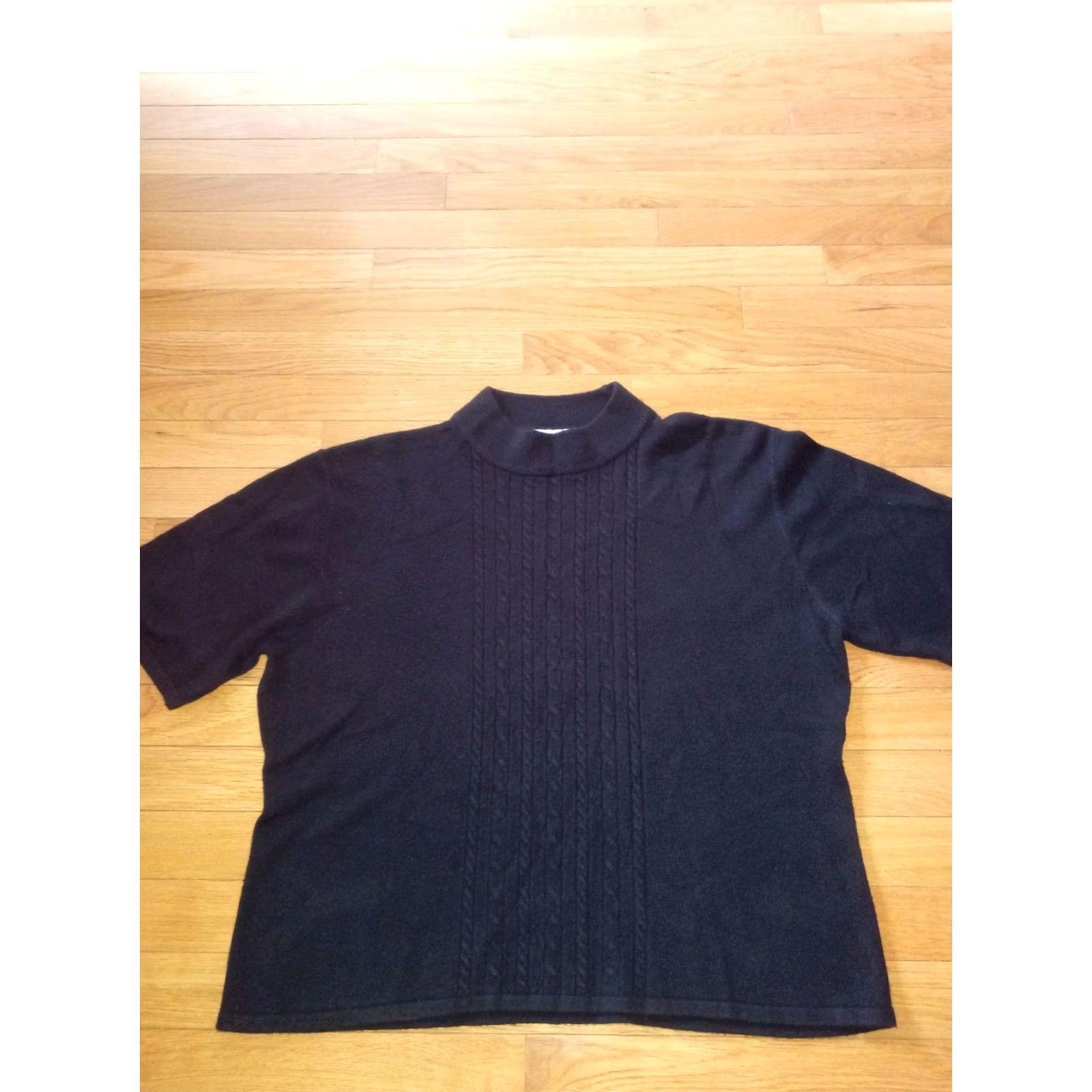 Vintage VINTAGE N touch Acrylic Turtle Neck Black Sweater XL Womens Pullover Turtleneck Size XL / US 12-14 / IT 48-50 - 4 Thumbnail