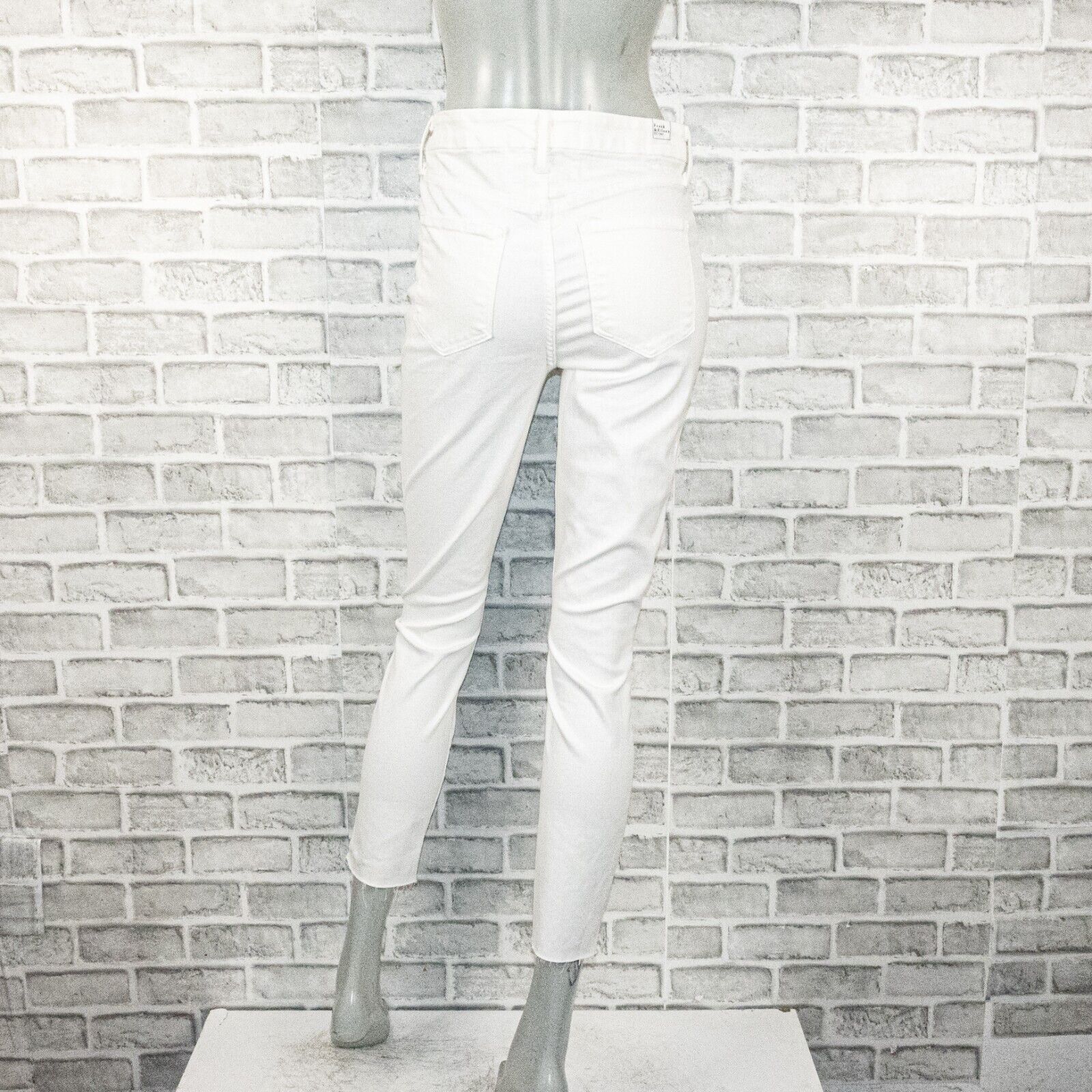 Frank & Eileen Frank & Eileen SLIGO White Italian Performance Denim Jeans Size 29" - 5 Thumbnail