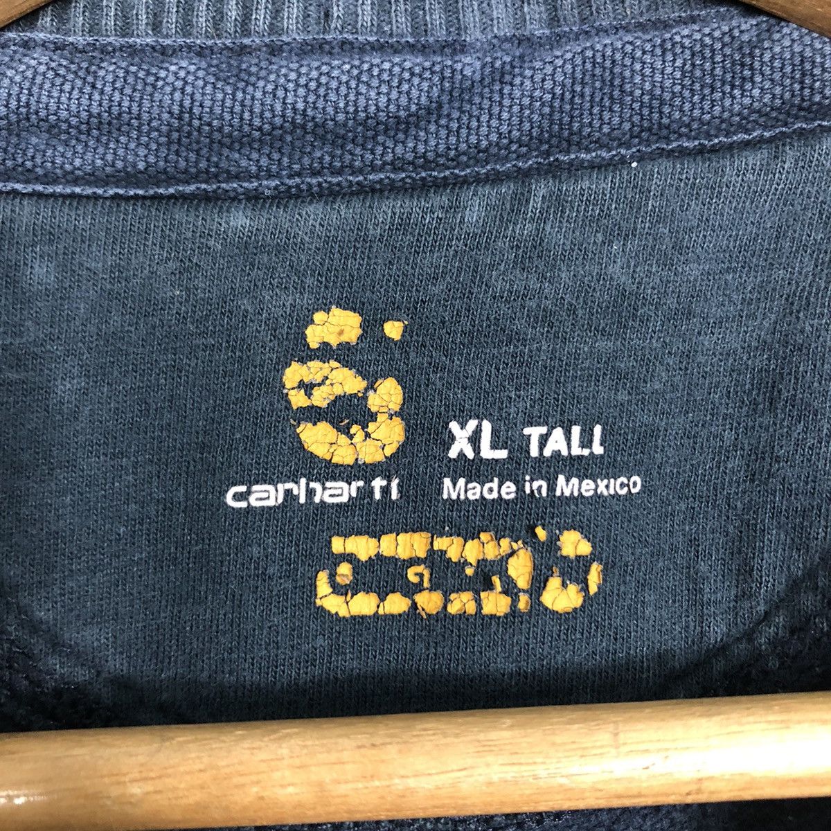 Carhartt × Vintage 📌Vintage Sweatshirt Carhartt Small Logo Pull Over Style Size US XL / EU 56 / 4 - 14 Thumbnail
