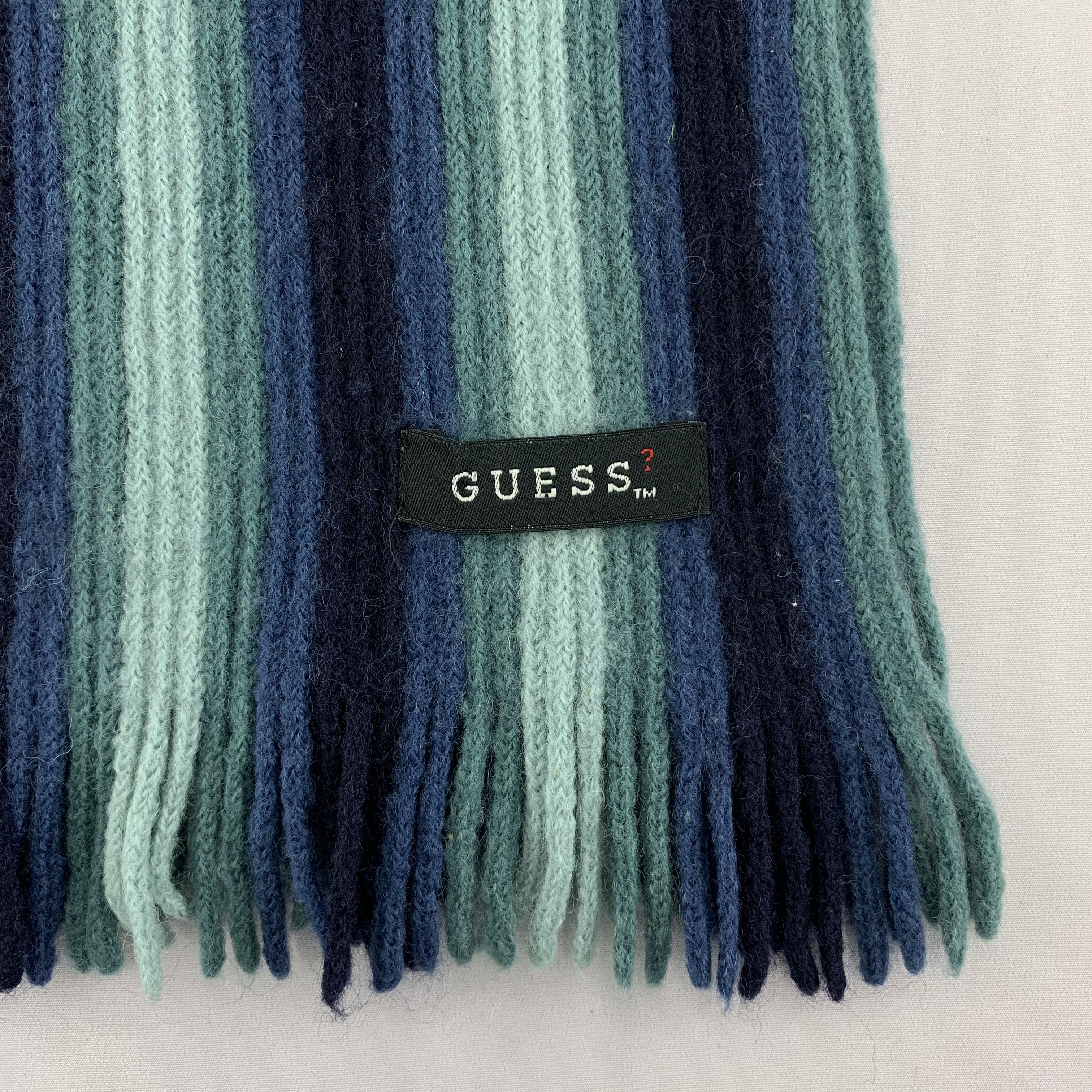 Guess Guess Scarf Wool Muffler Neck Wrap BL4427 Size ONE SIZE - 4 Thumbnail
