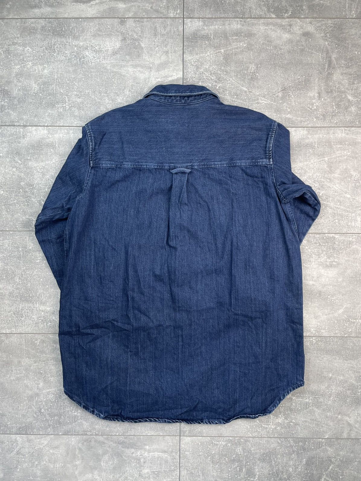 Sezane Sezana Denim Jacket Chore Coat Size XS / US 0-2 / IT 36-38 - 2 Thumbnail