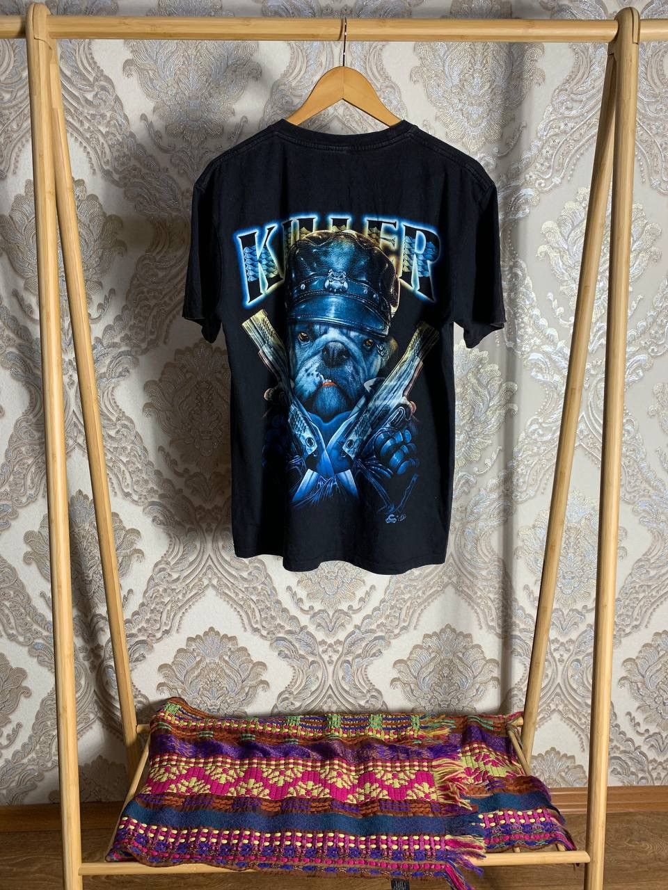Cartoon Network VINTAGE BULLDOG KILLER MOTORCYCLE T-SHIRT RETRO Y2K 90s USA Size US L / EU 52-54 / 3 - 6 Thumbnail