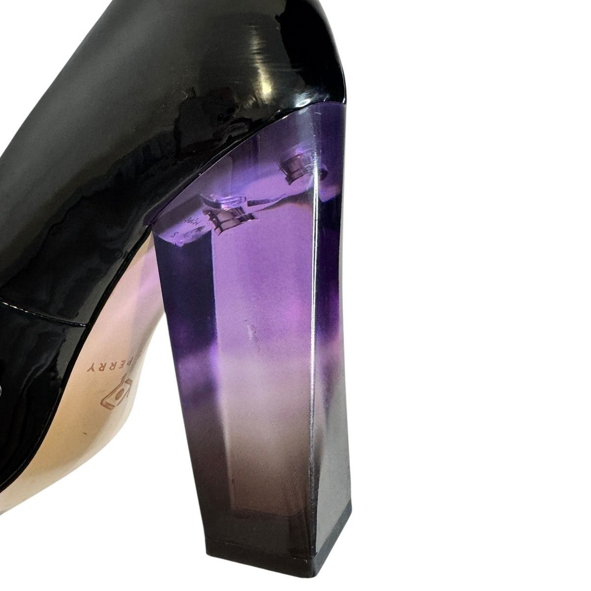 Other Katy Perry A.W. Black Patent Purple Ombre Heel Pump Size 9 Size US 9 / IT 39 - 11 Thumbnail