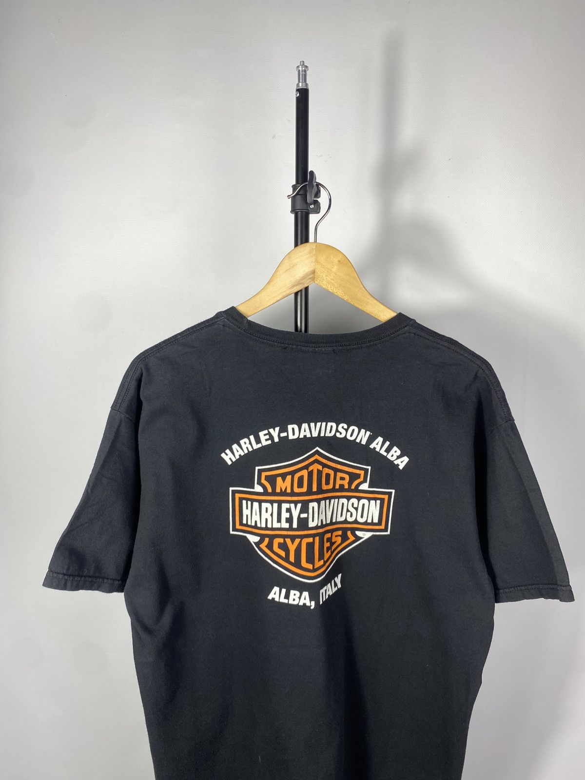 Harley Davidson × Vintage Vintage 90s Harley Davidson SEXY big print y2k T shirt Size US L / EU 52-54 / 3 - 10 Thumbnail