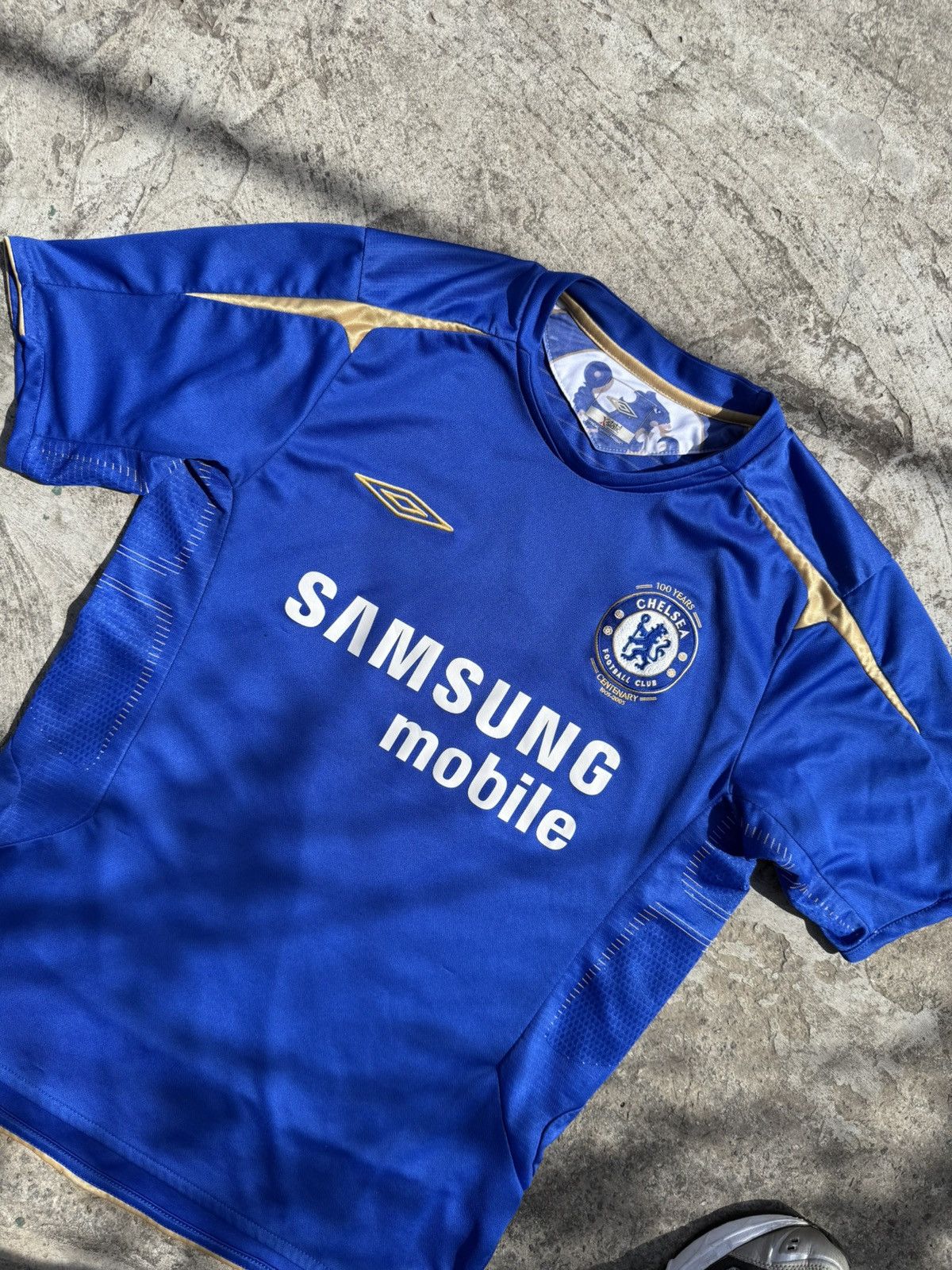 Umbro Vintage Y2K Chelsea London 2005/06 Soccer Jersey Blolecore Size US M / EU 48-50 / 2 - 3 Thumbnail