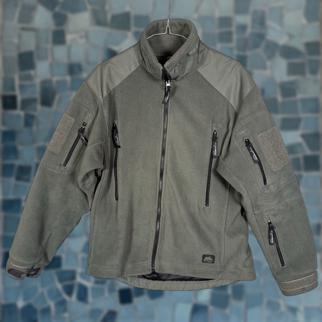 Vintage VINTAGE Helikon-Tex Liberty Heavy Fleece Jacket S Combat Military Green Tech Tactical Jacket Mens Lightweight Insulated Pockets Zip Full Zip Size US S / EU 44-46 / 1 - 1 Thumbnail