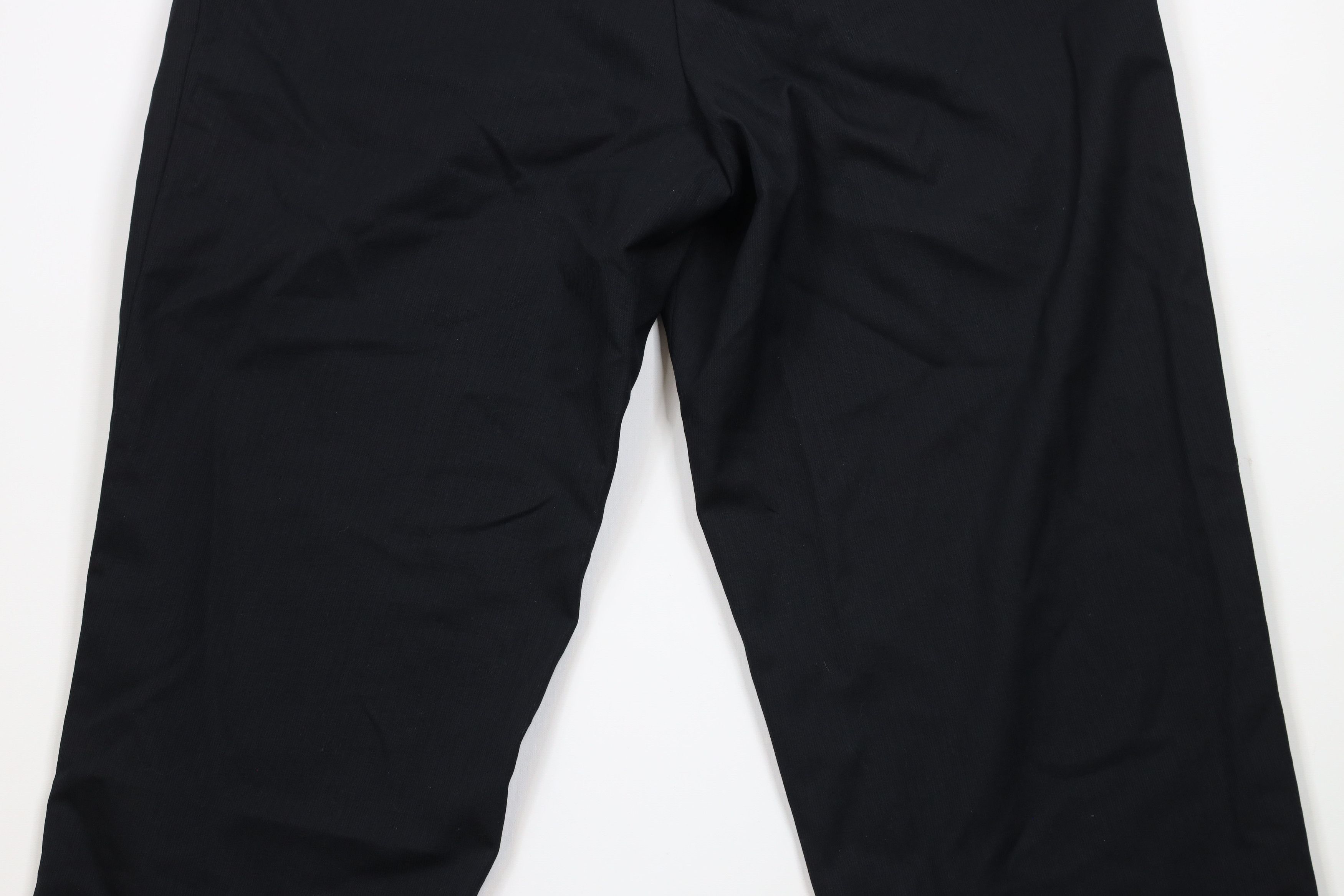 Vintage Vintage 90s Streetwear Wool Wide Leg Chino Pants Black Size US 34 / EU 50 - 13 Thumbnail