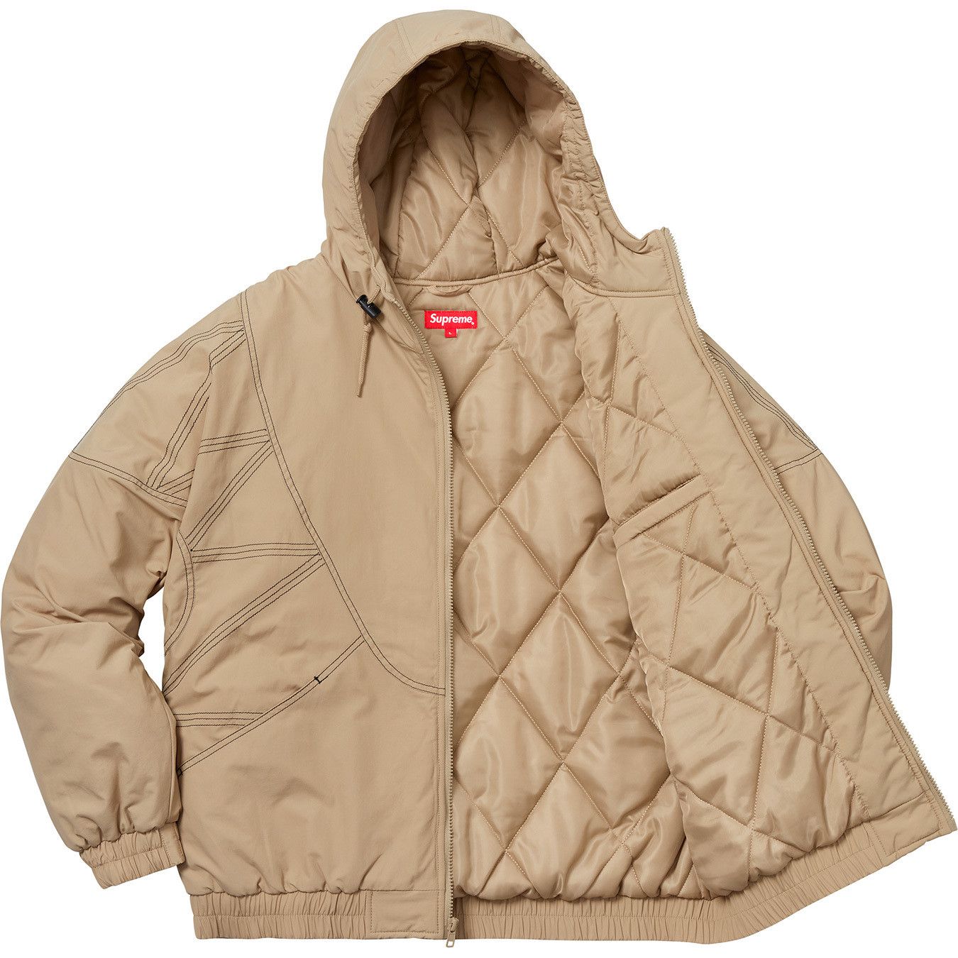 ジャケット・アウター Supreme Zig Zag Stitch Puffy Jacket Fall/Winter 2018 Preview – Supreme