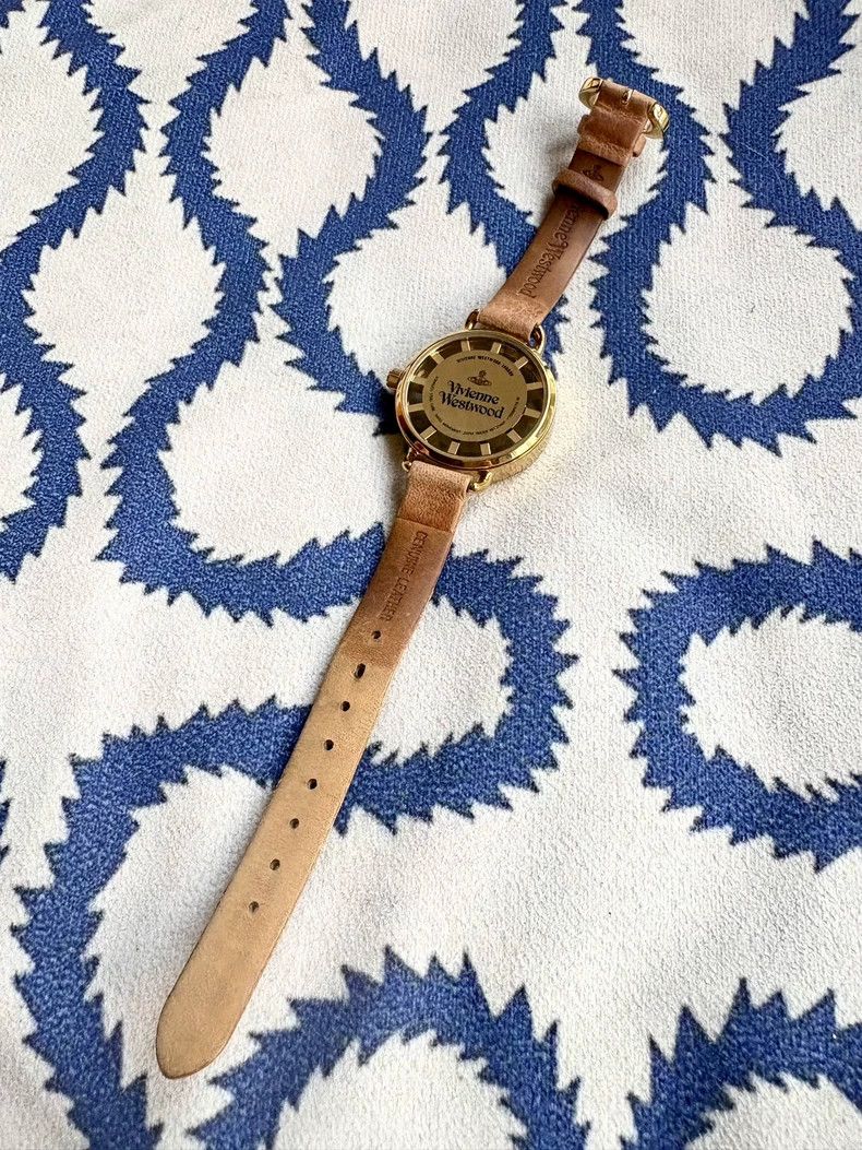 Vivienne Westwood Vivienne Westwood Vintage Beige Skeletal Saturn Watch Size ONE SIZE - 5 Thumbnail