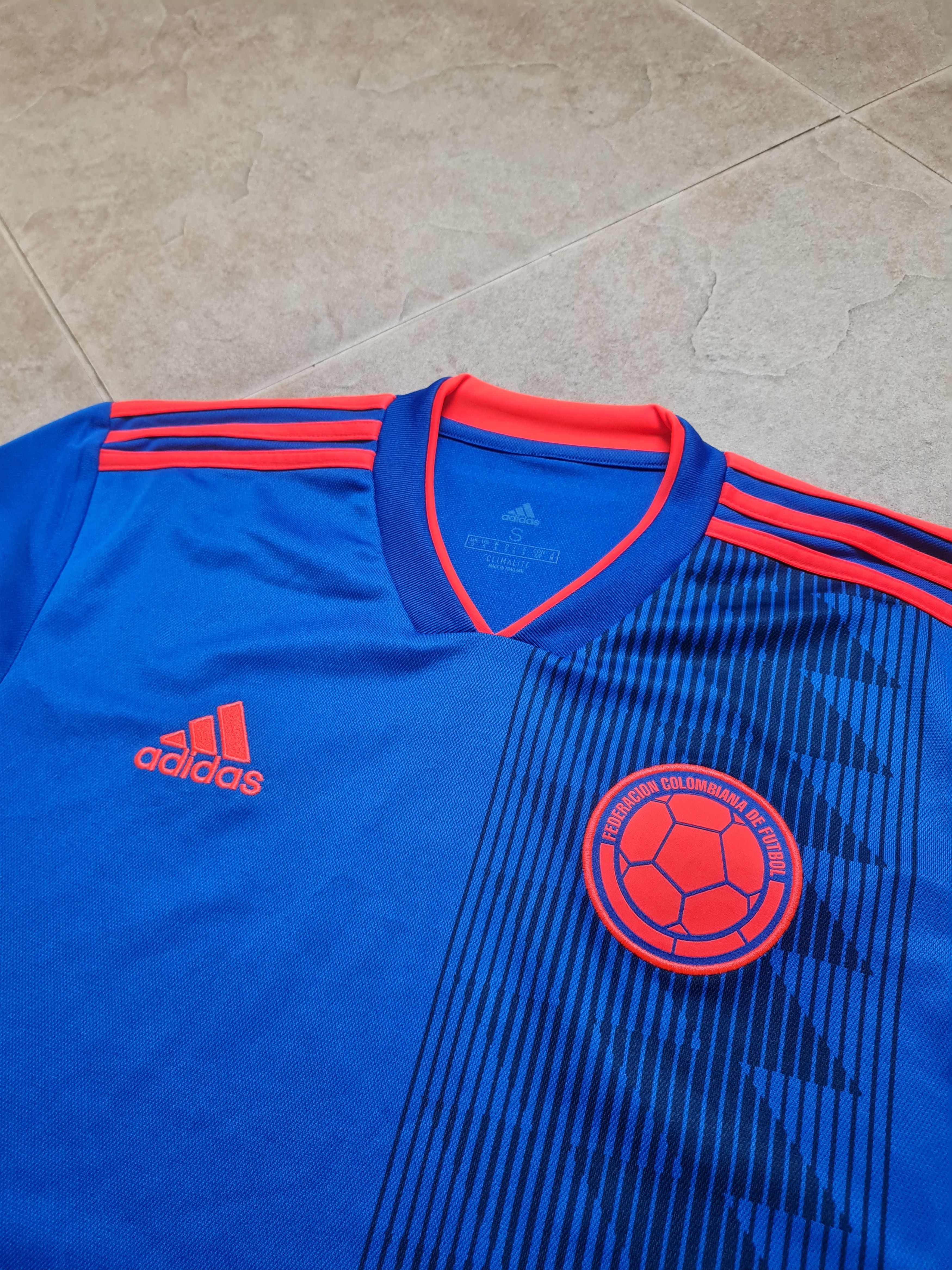 Adidas SOCCER JERSEY COLOMBIA 2018/2019 SHIRT ADIDAS CW1562 Size US S / EU 44-46 / 1 - 16 Thumbnail