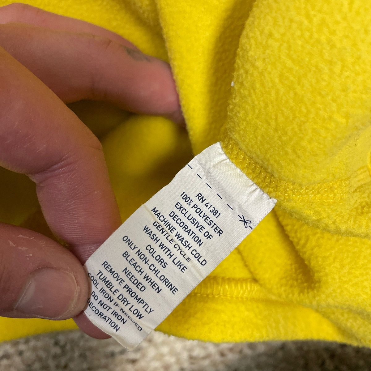 Designer × Polo Ralph Lauren Polo Ralph Lauren Yellow Performance Quarter Zip - Large Size US L / EU 52-54 / 3 - 6 Thumbnail