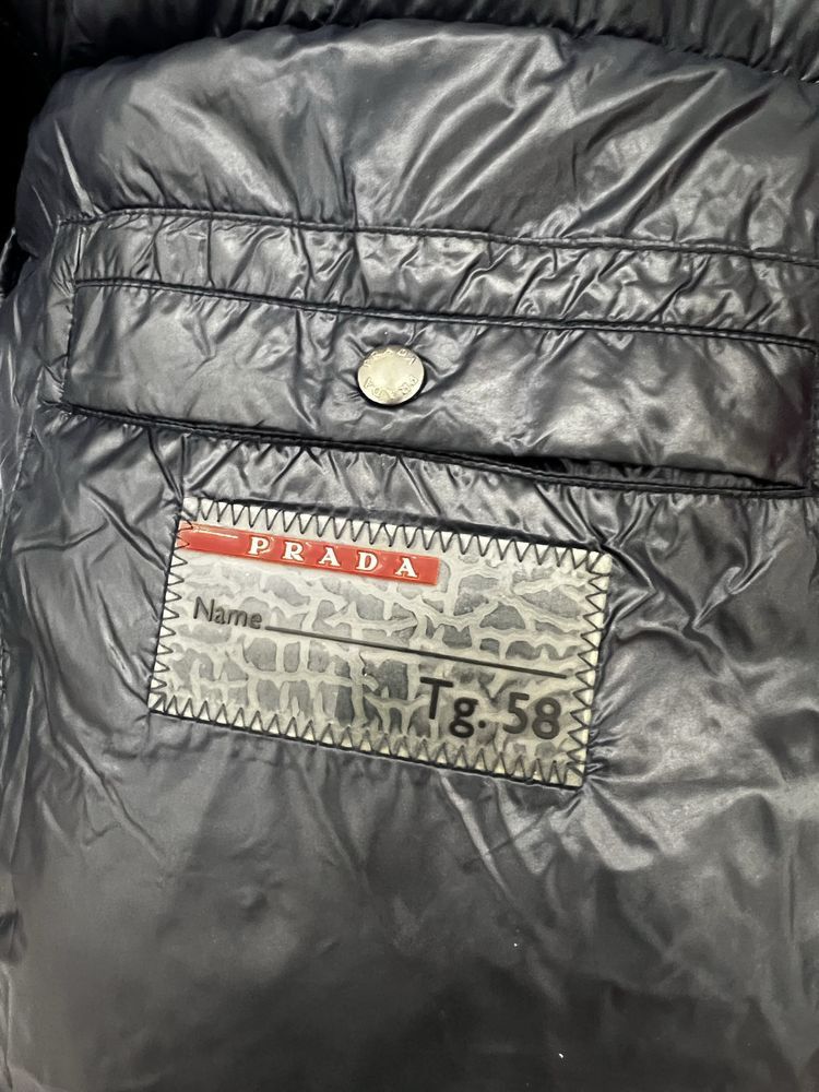 Prada Prada Vintage Puffer Jacket Size US XL / EU 56 / 4 - 5 Thumbnail