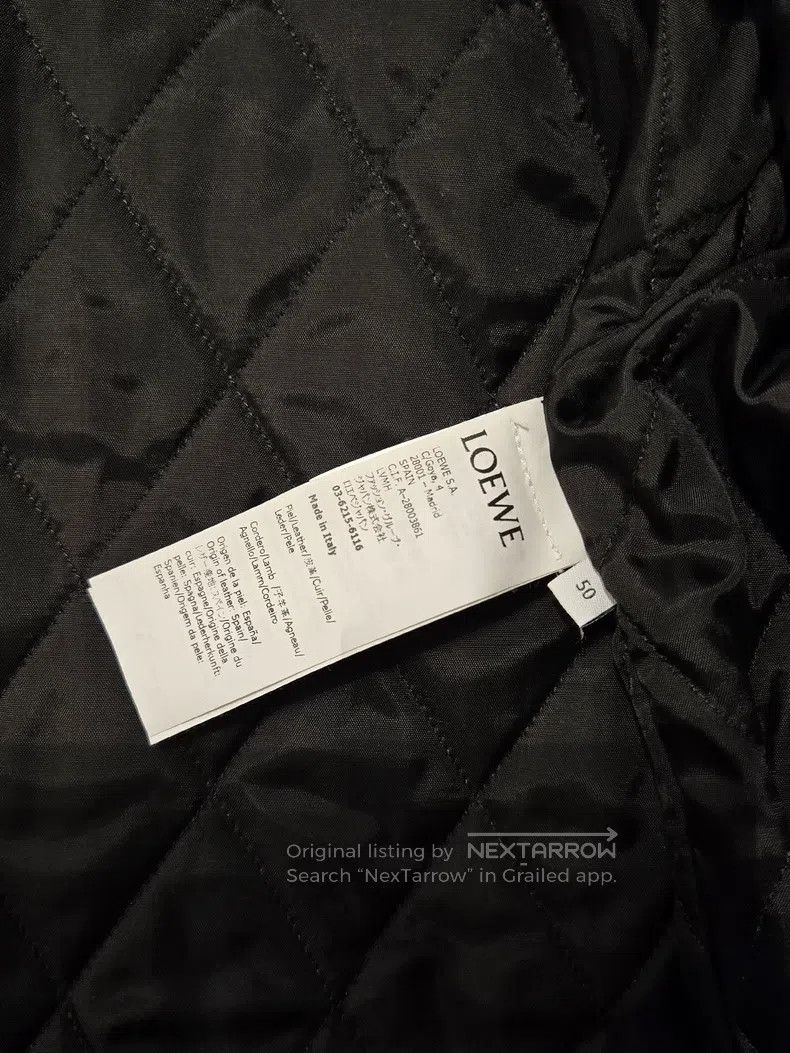 Other Loewe Collar motorbike sheepskin jacket leather jacket Size US M / EU 48-50 / 2 - 4 Thumbnail