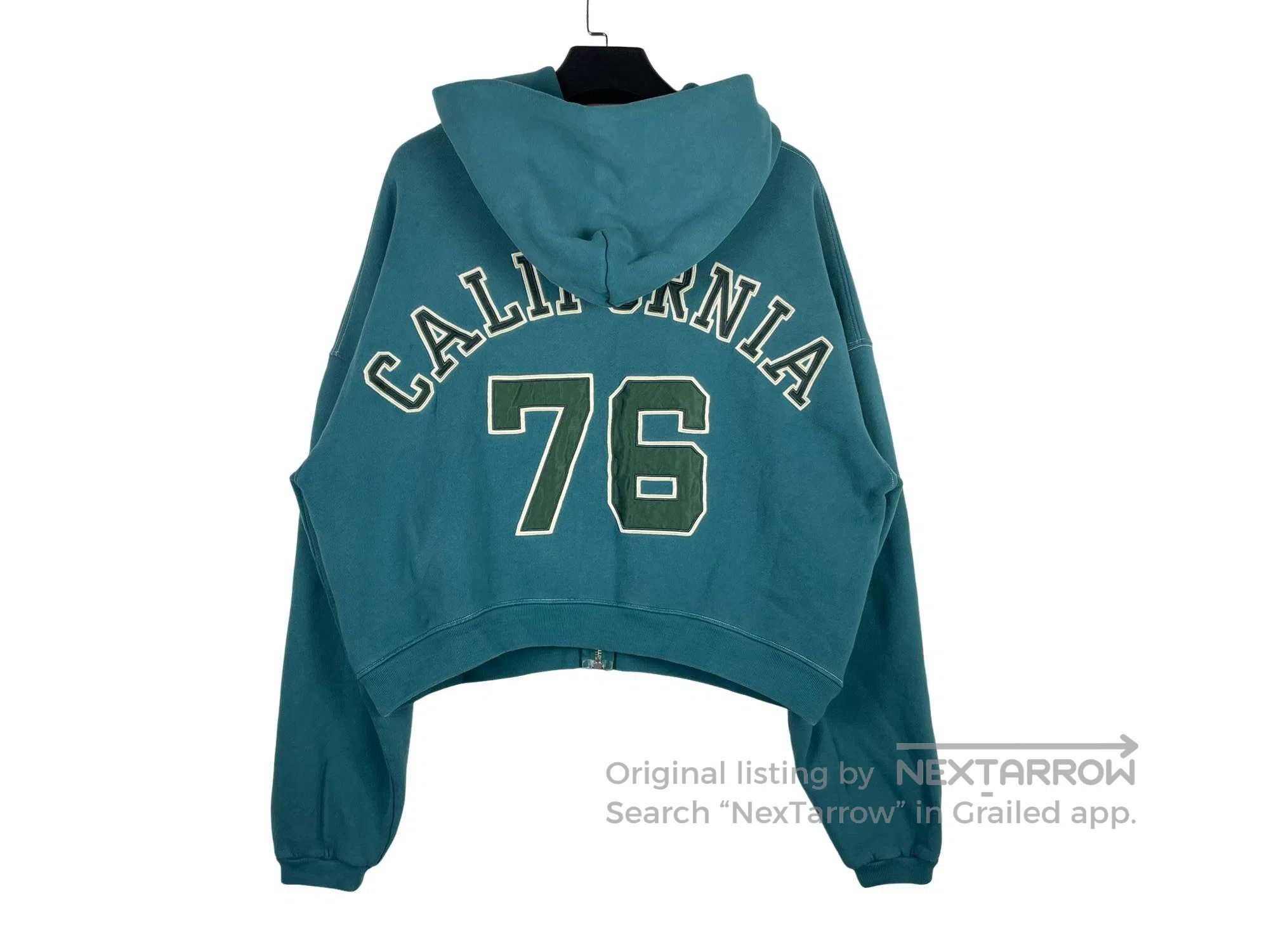 ERL ERL California Letter Patch Zipper Hoodie Size US M / EU 48-50 / 2 - 2 Thumbnail