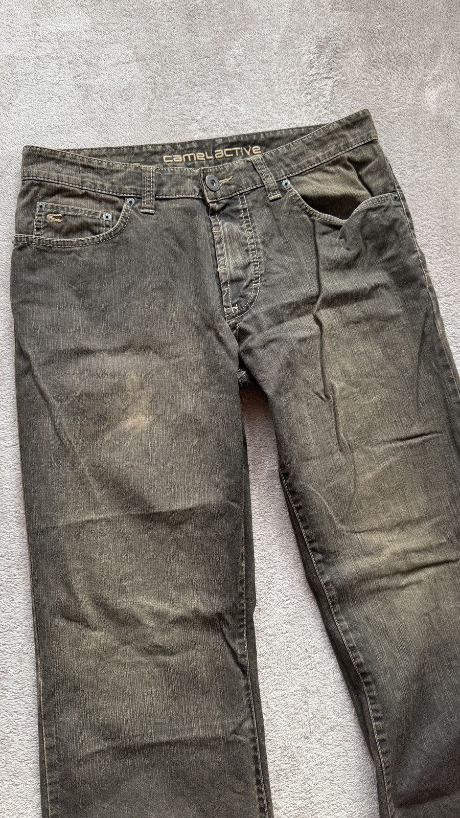 Japanese Brand Camel Active Vintage Washed Straight Jeans LGB if6was9 vibe Size US 32 / EU 48 - 2 Thumbnail