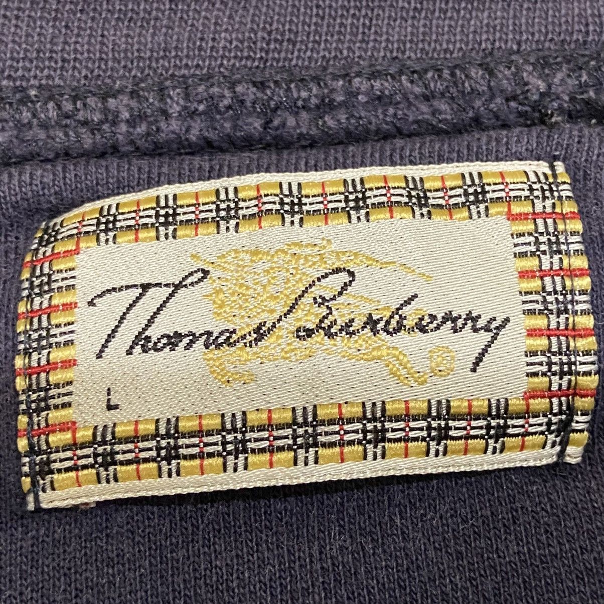 Burberry Prorsum Vintage Burberrys Sweatshirt Navy Blue Thomas Size US L / EU 52-54 / 3 - 6 Thumbnail