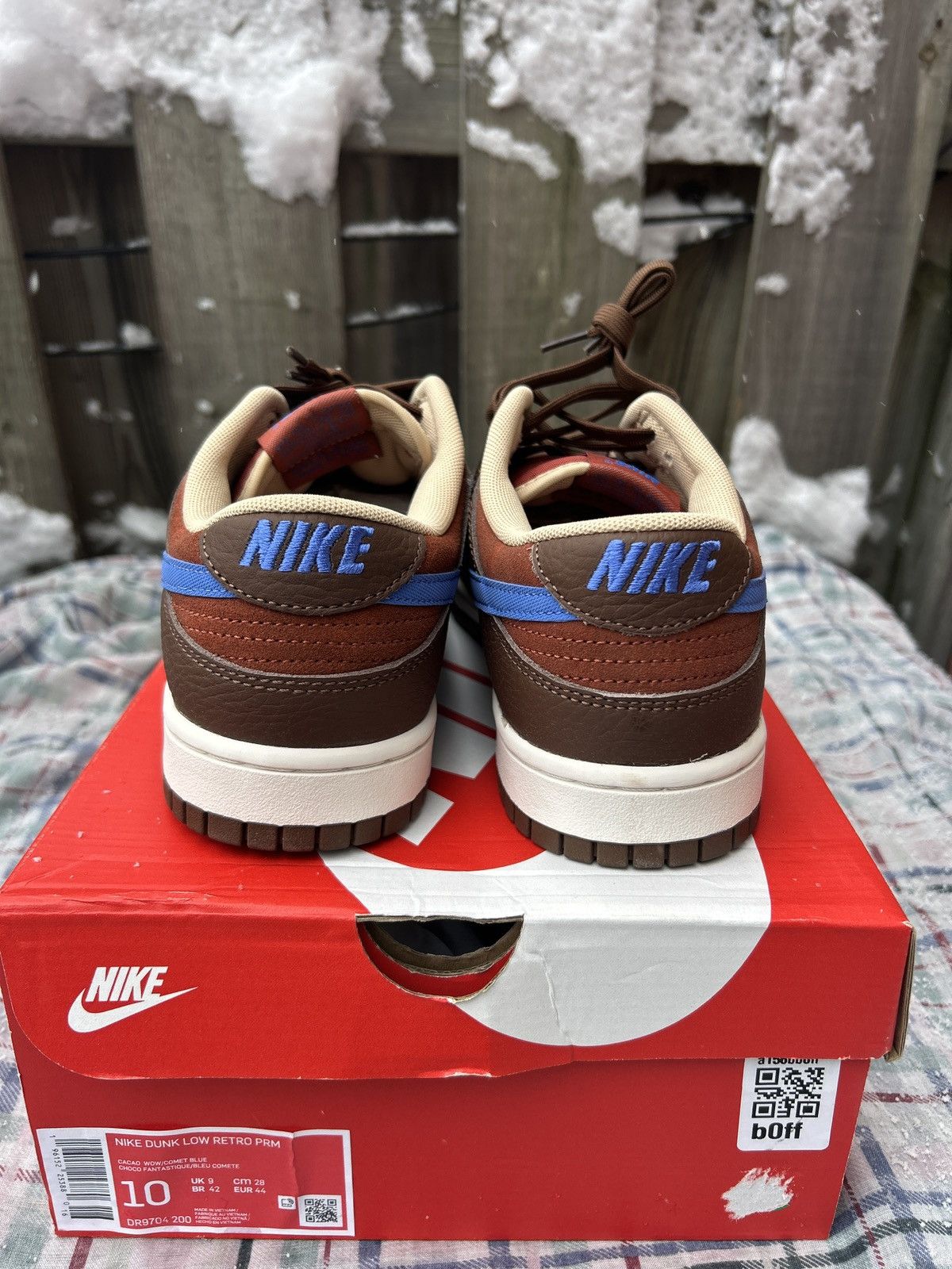 Nike Nike Dunk Low Dark Mars Stone Size US 10 / EU 43 - 3 Thumbnail
