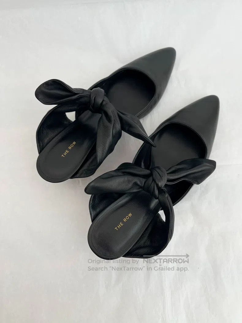 The Row The Row Classic Bow Sandals Size US 8 / IT 38 - 3 Thumbnail