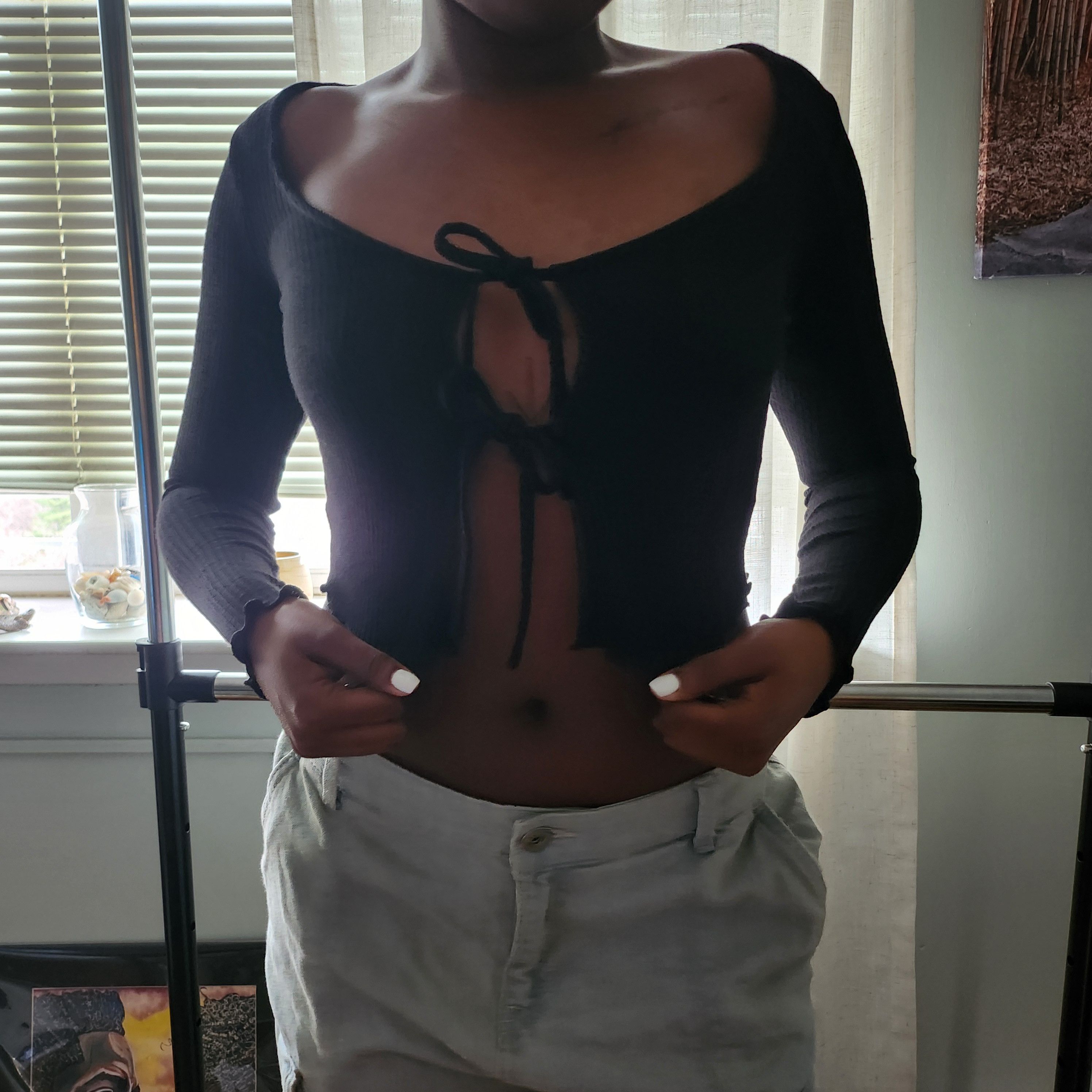 Garage Peek a boo crop top Size XS / US 0-2 / IT 36-38 - 1 Thumbnail