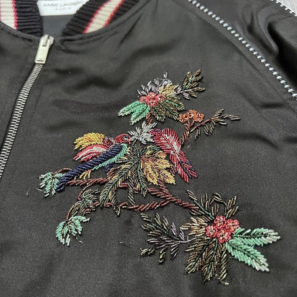Saint Laurent Paris Saint Laurent Birds Paradise Teddy Jacket Men Size US M / EU 48-50 / 2 - 6 Thumbnail