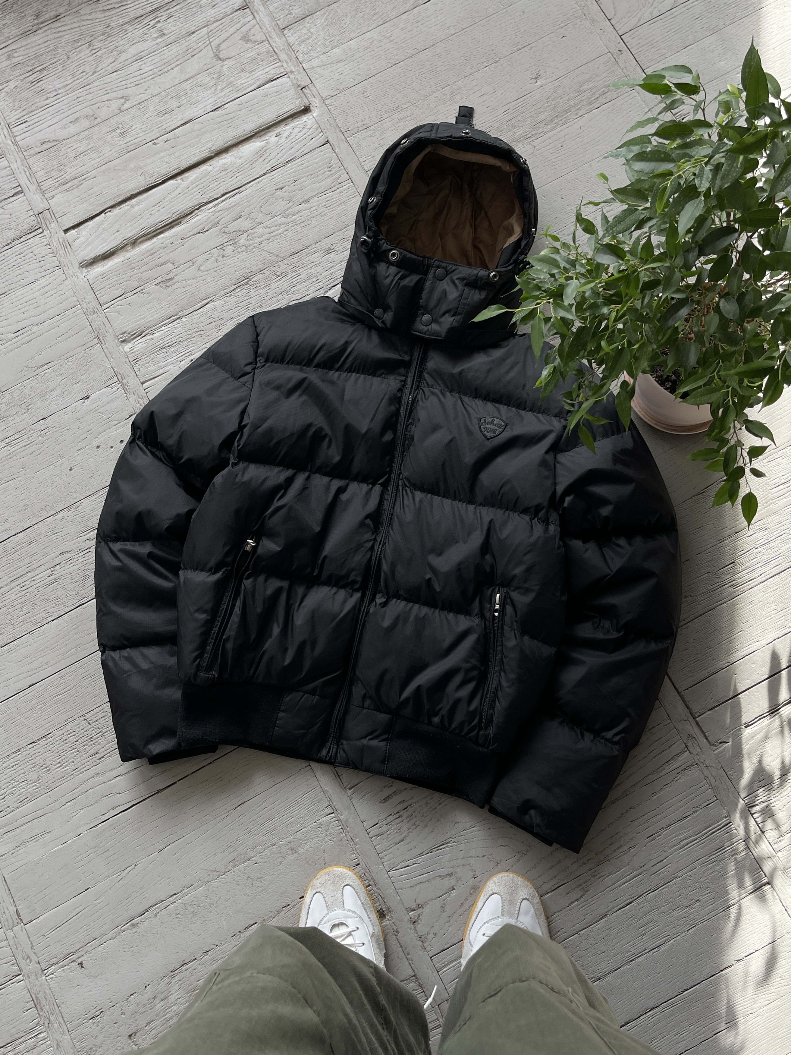 image of Schott Puffer Jacket in Black, Women's (Size Medium)