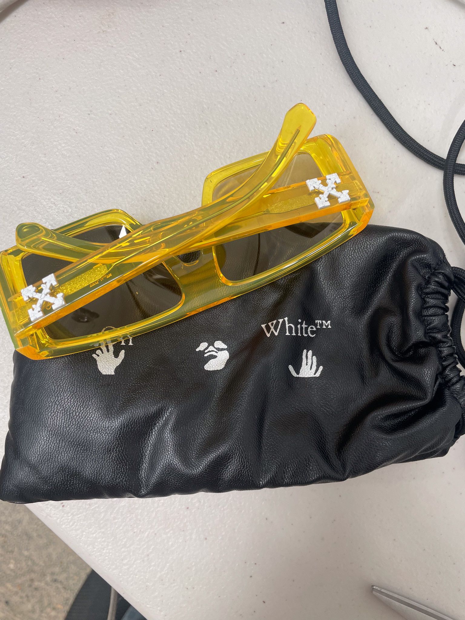 Off-White Yellow Sunnies Size ONE SIZE - 9 Thumbnail