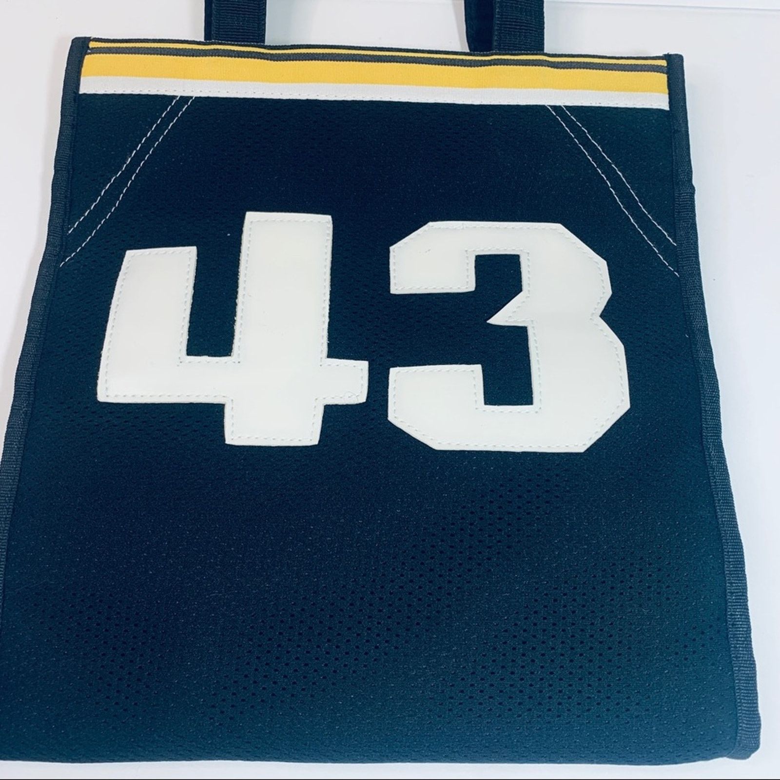 Other Steelers Troy Polamalu Mesh Jersey Tote Bag No Name Or Team Size ONE SIZE - 3 Thumbnail