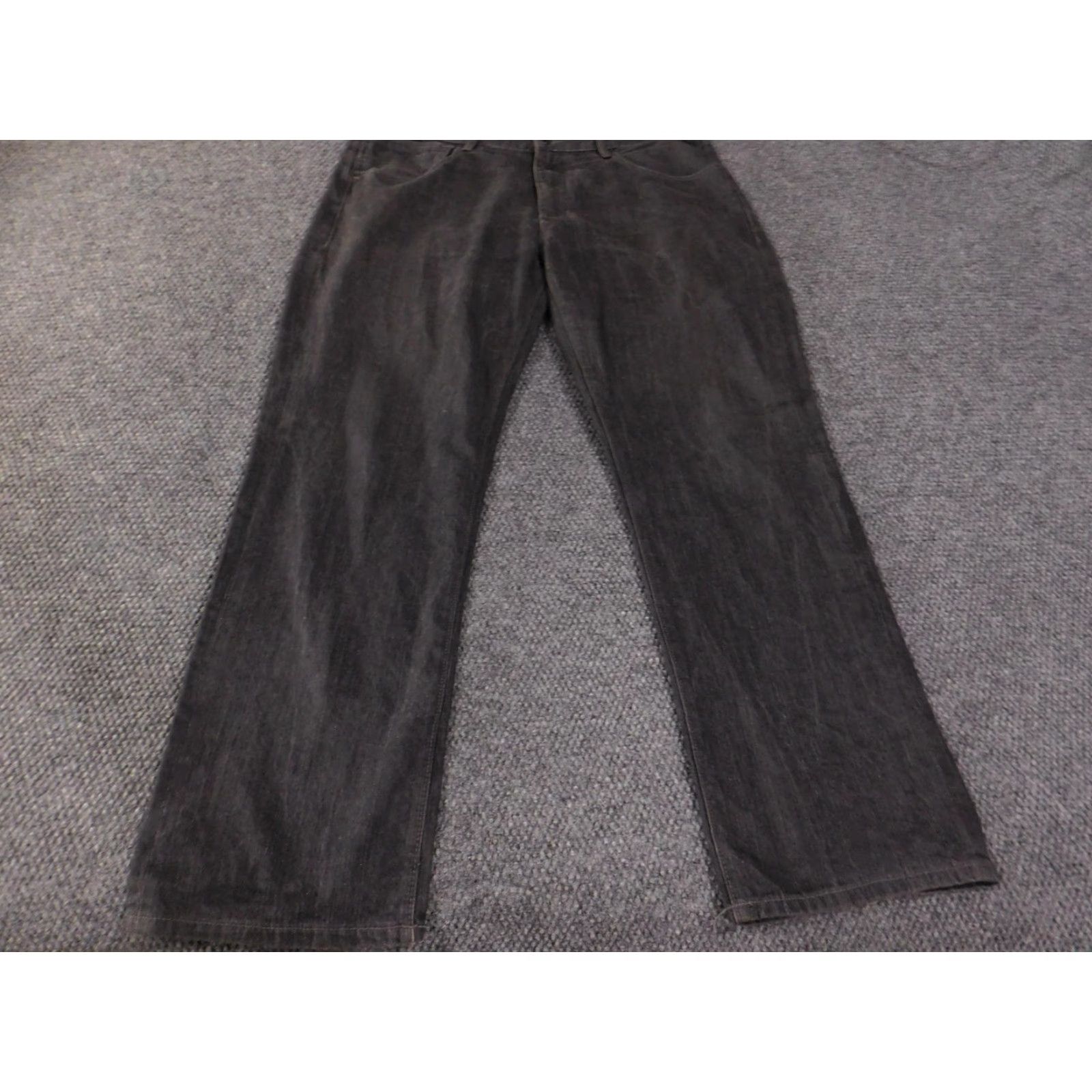 Sean John VINTAGE Sean John Jeans Mens 40x34 Black Gray Denim Hamilton Straight Leg 5 Pocket Wash Size US 40 / EU 56 - 2 Thumbnail
