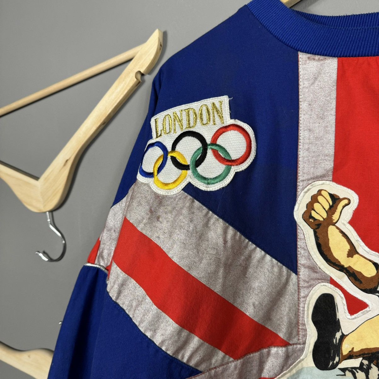 Vintage Vintage Adidas 90s London Olympic Games 1948 Sweatshirt Size US M / EU 48-50 / 2 - 7 Thumbnail