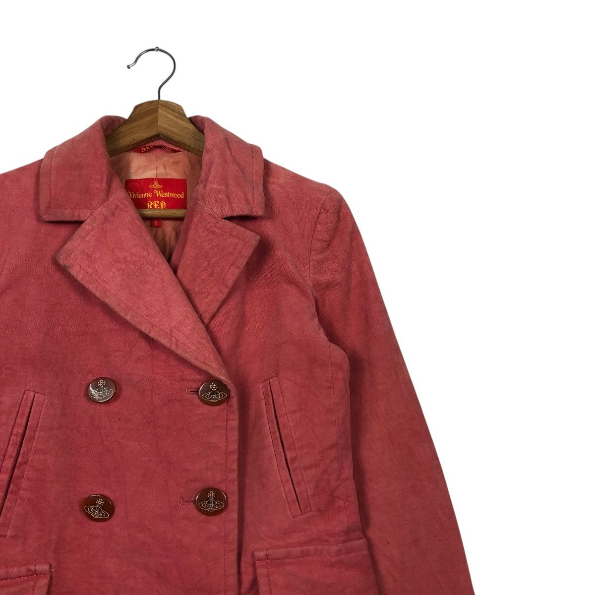 Vivienne Westwood 🔥VINTAGE JACKET VIVIENNE WESTWOOD RED LABEL DOUBLE BREAST Size M / US 6-8 / IT 42-44 - 7 Thumbnail