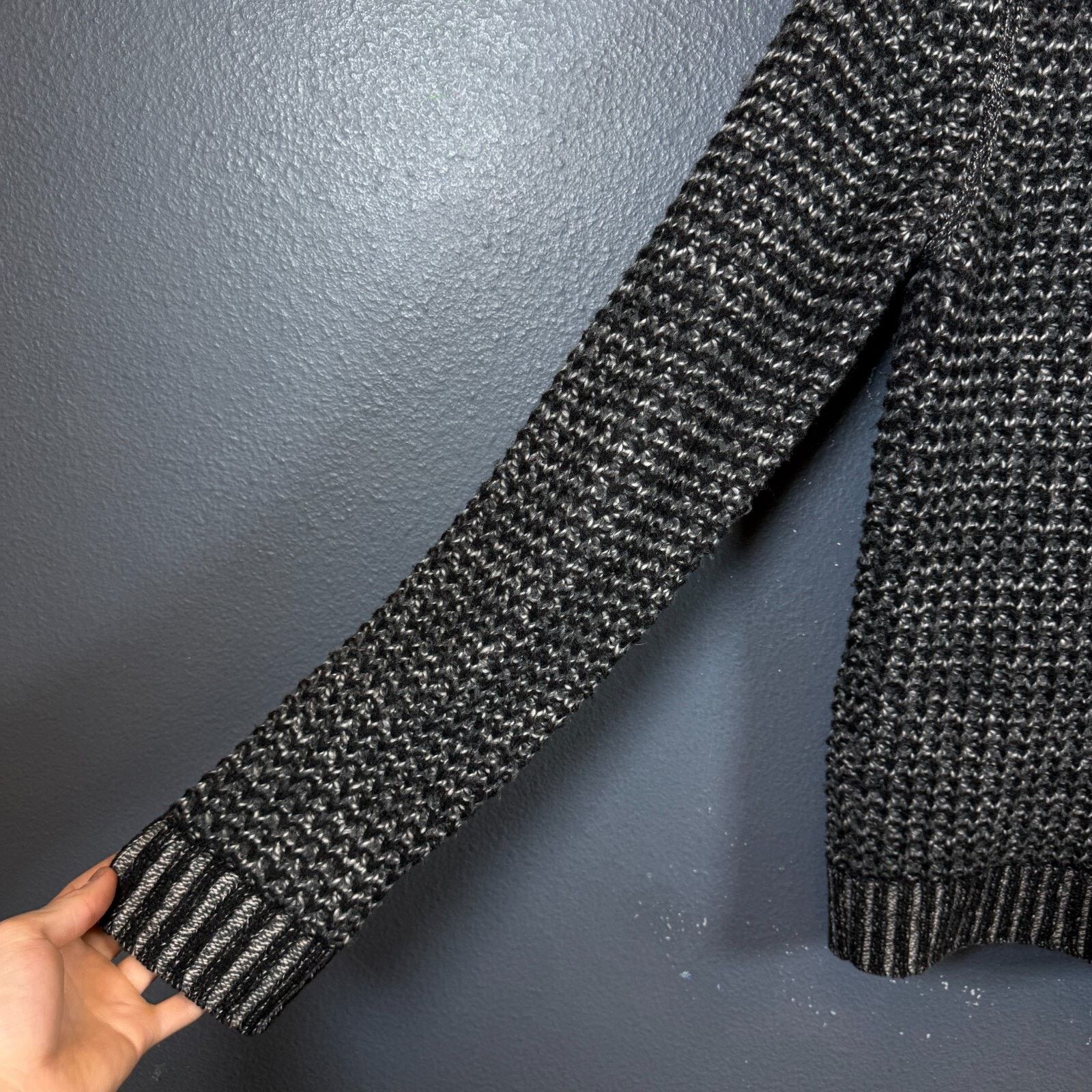 Rag & Bone Rag & Bone Neiman Marcus M black/white cardigan wool sweater Size US M / EU 48-50 / 2 - 9 Thumbnail