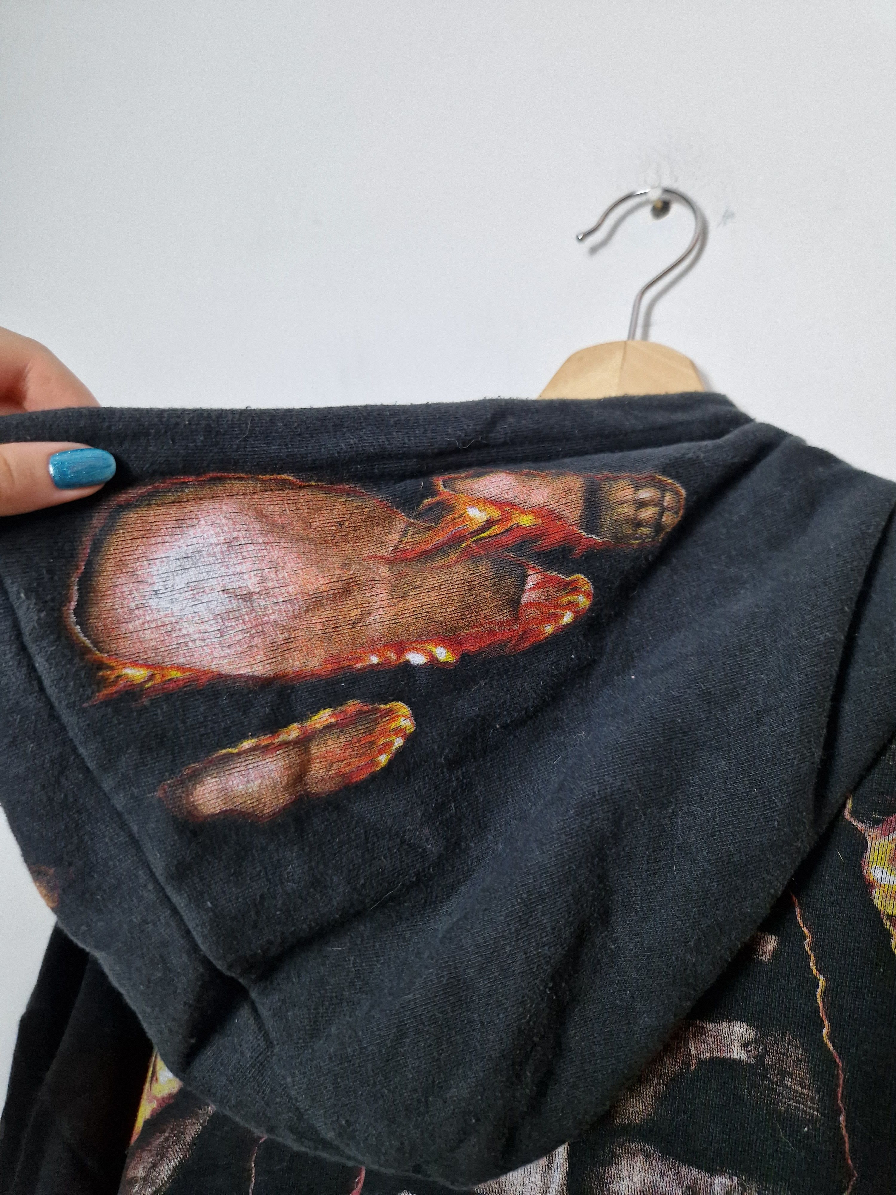 Band Tees × Vintage Spiral skeleton vintage sweatshirt alternative goth punk Size US XXL / EU 58 / 5 - 5 Thumbnail