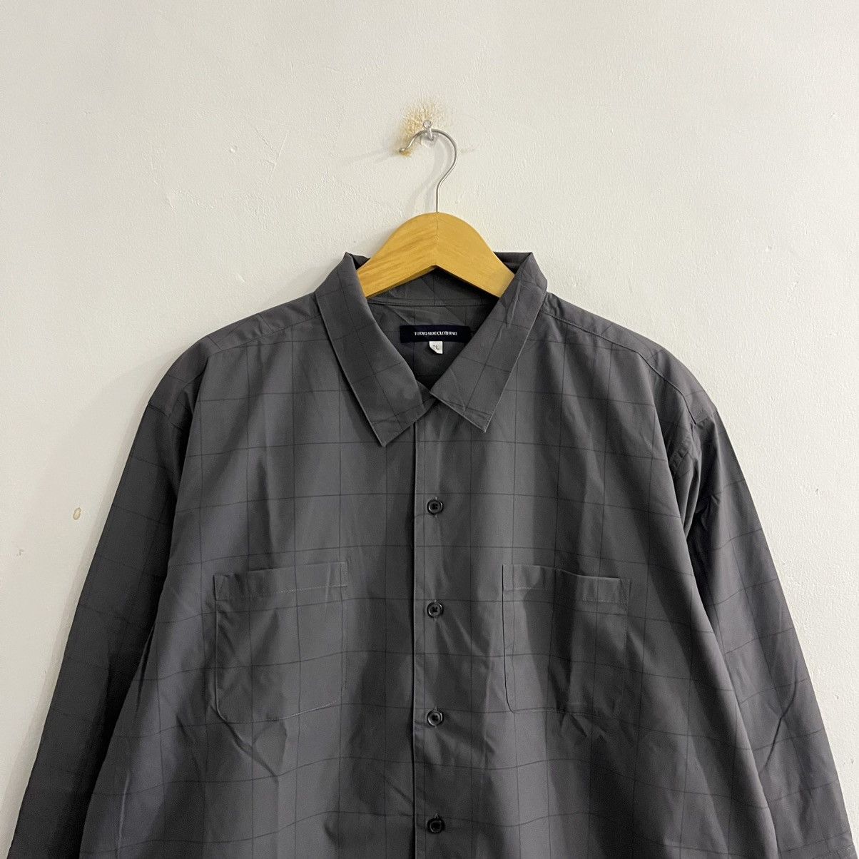 Japanese Brand Tokyo Side 3/4 Sleeve Button Up Size US XXL / EU 58 / 5 - 2 Thumbnail