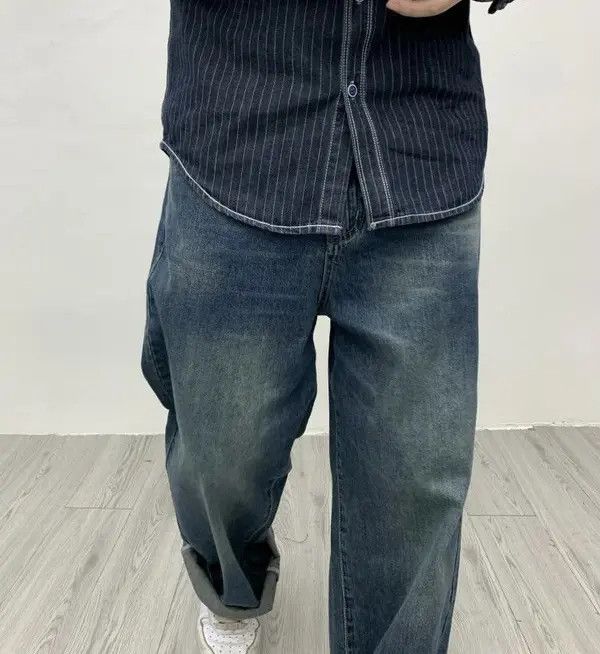 Other Retro punk denim pants Size US 32 / EU 48 - 2 Thumbnail