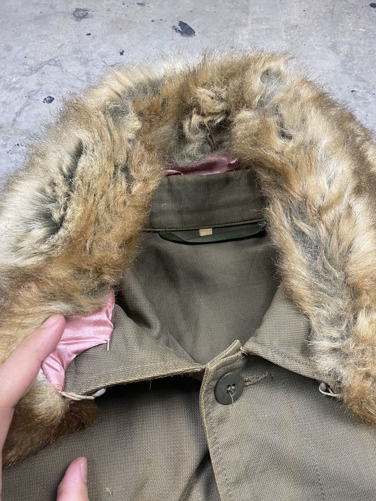If Six Was Nine × Vintage Rare 80s Germany Faux Fur Military Parka Jacket Size US S / EU 44-46 / 1 - 6 Thumbnail