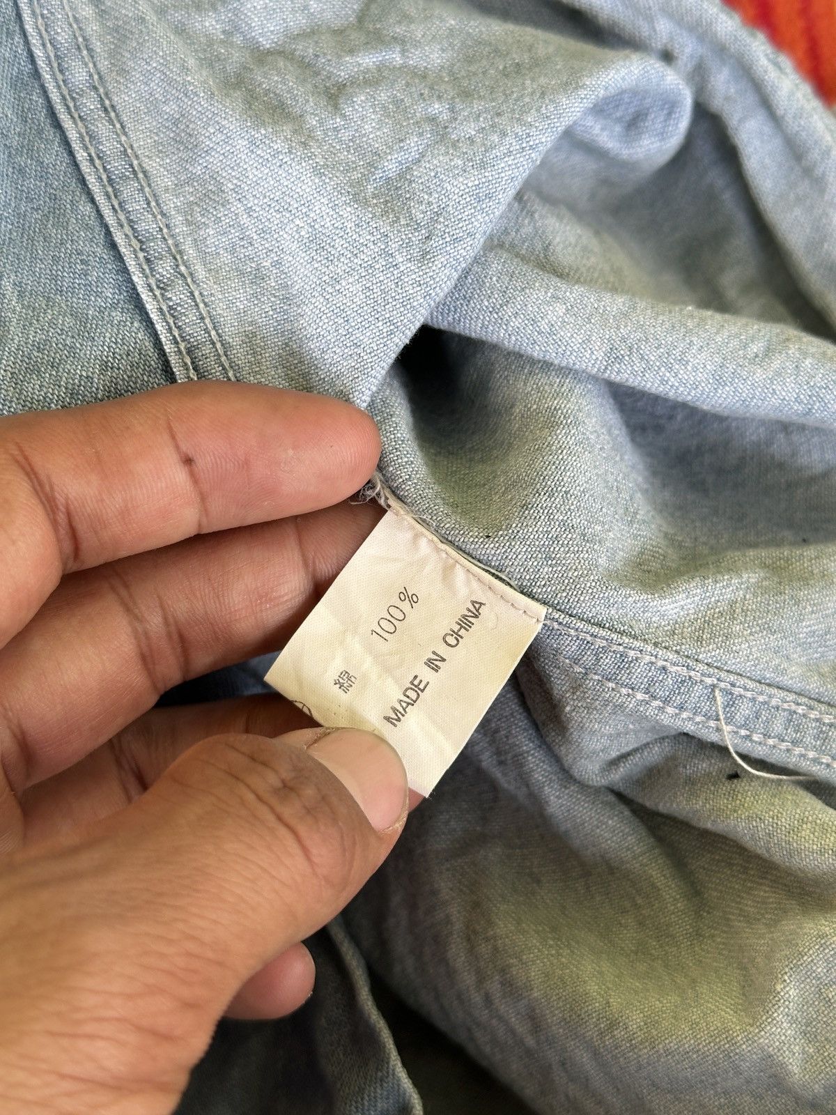 Polo Ralph Lauren Faded Blue POLO works Double Pocket 20x30 Size US XL / EU 56 / 4 - 4 Thumbnail