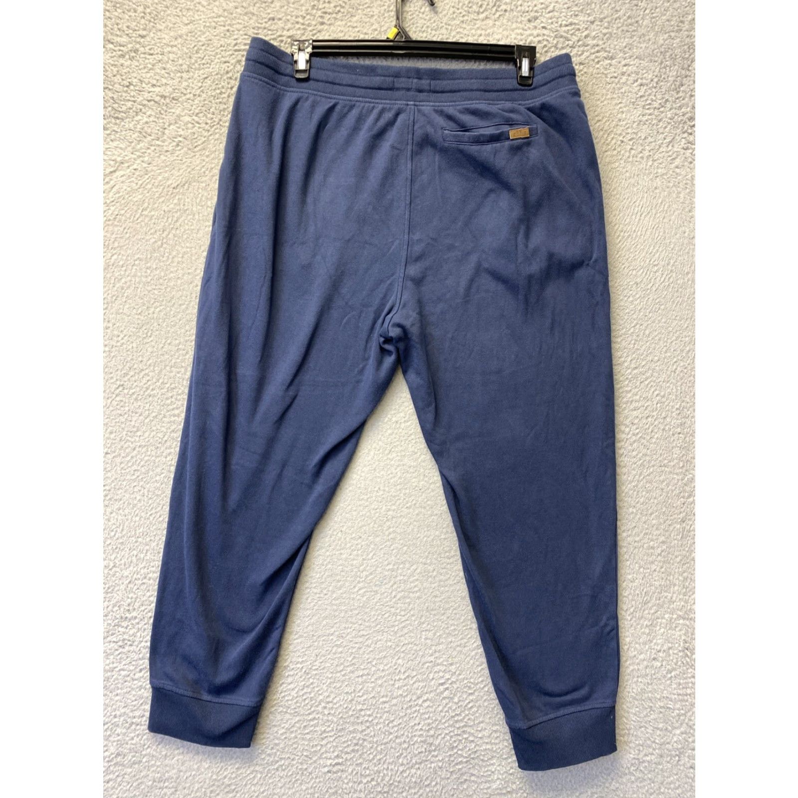 Orvis Orvis Sweatpants Men XL Athletic Joggers Navy Blue Drawstring Pockets Tapered Inseam 30" Regular Fit Size US 36 / EU 52 - 5 Thumbnail