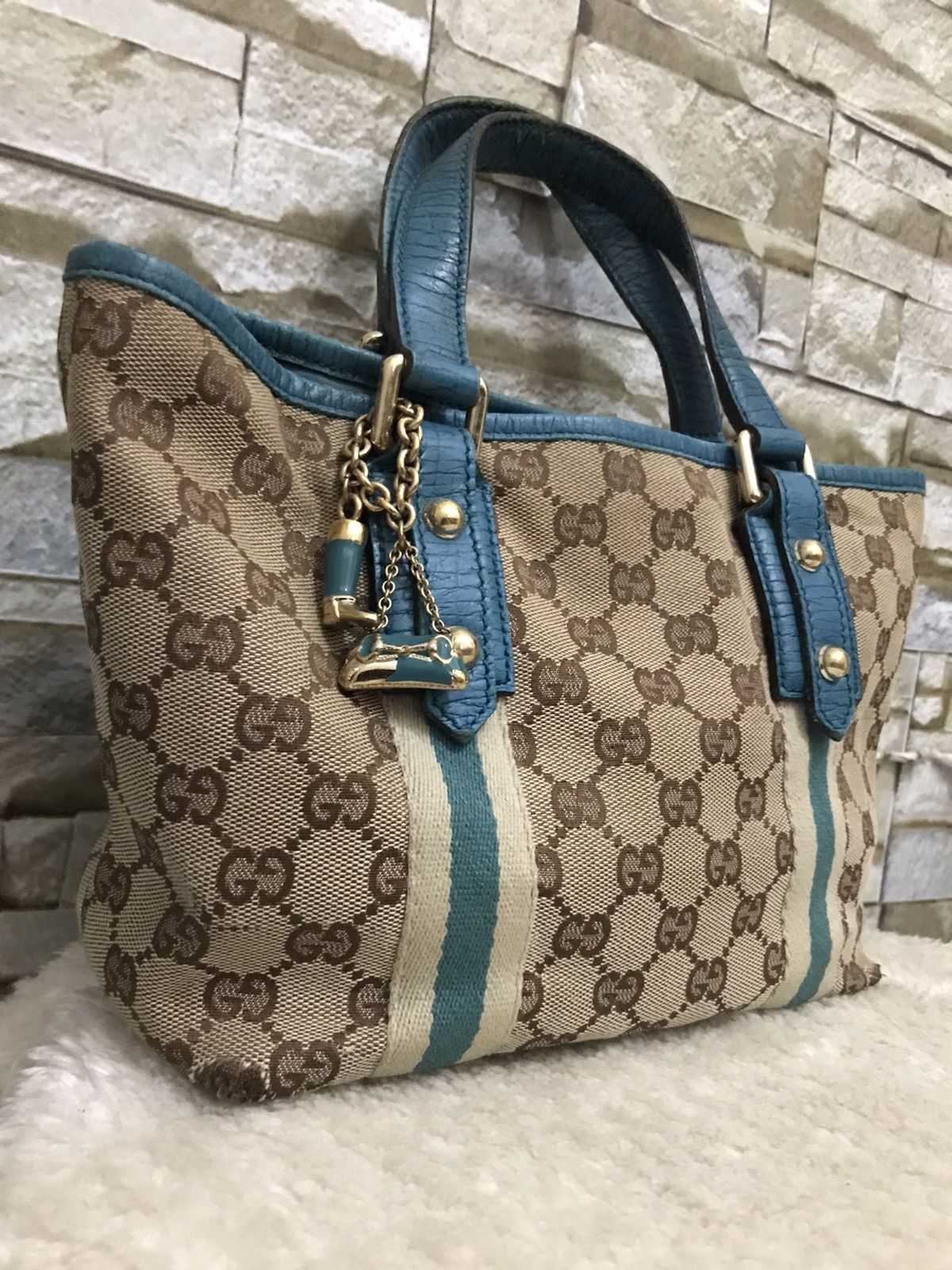Gucci Gucci GG Pattern Mini tote hand Bag Size ONE SIZE - 2 Thumbnail