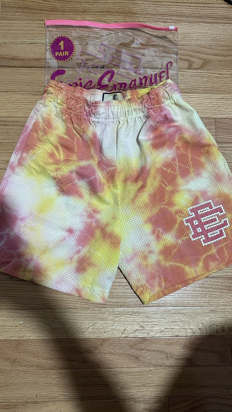 Eric Emanuel Eric Emanuel EE Pink Tie Dye Shorts Size US 28 / EU 44 - 1 Thumbnail