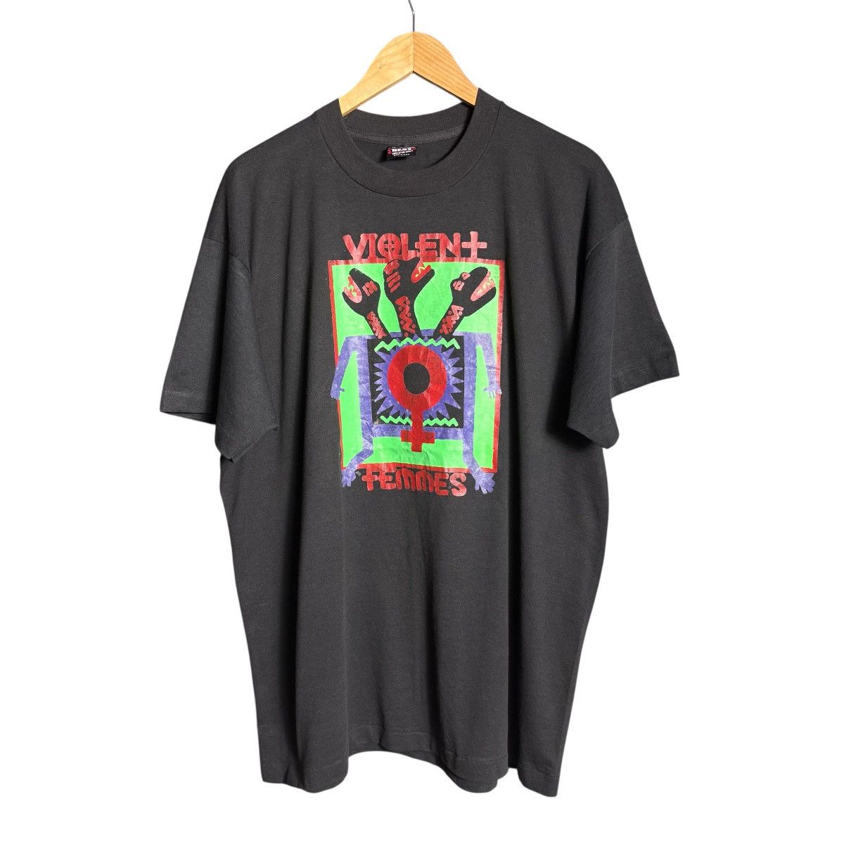Band Tees Vintage 90s Violent Femmes Add It Up Punk Band Tee Size US XL / EU 56 / 4 - 1 Thumbnail