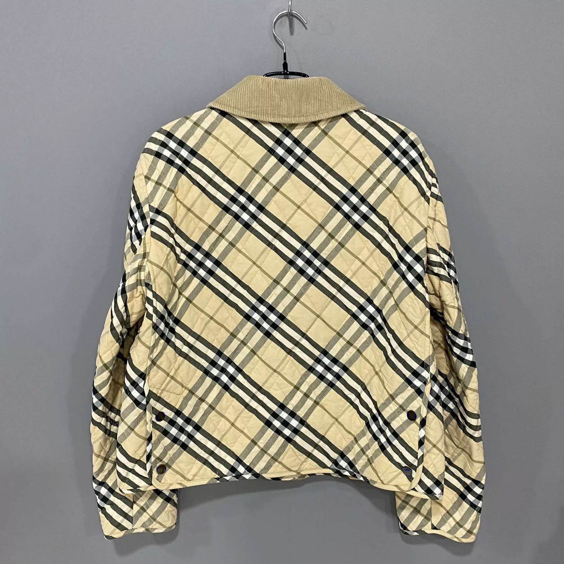 Burberry Burberry Check Quilted Cotton Puffer Jacket L 99 New Size US L / EU 52-54 / 3 - 3 Thumbnail