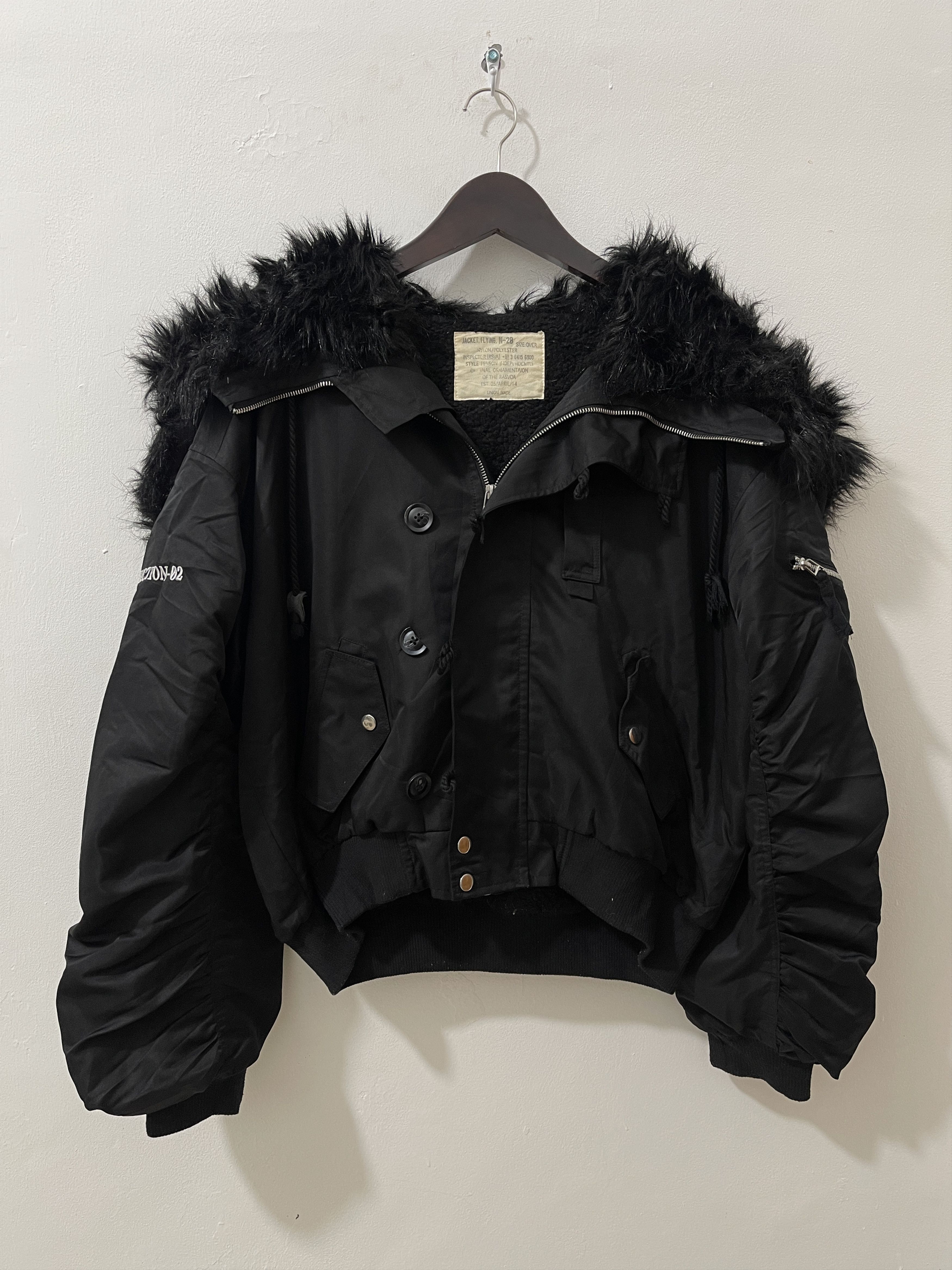 Japanese Brand 2000s Rasvoa Japan Archive Fur Vkei Style Jacket Size US L / EU 52-54 / 3 - 1 Thumbnail
