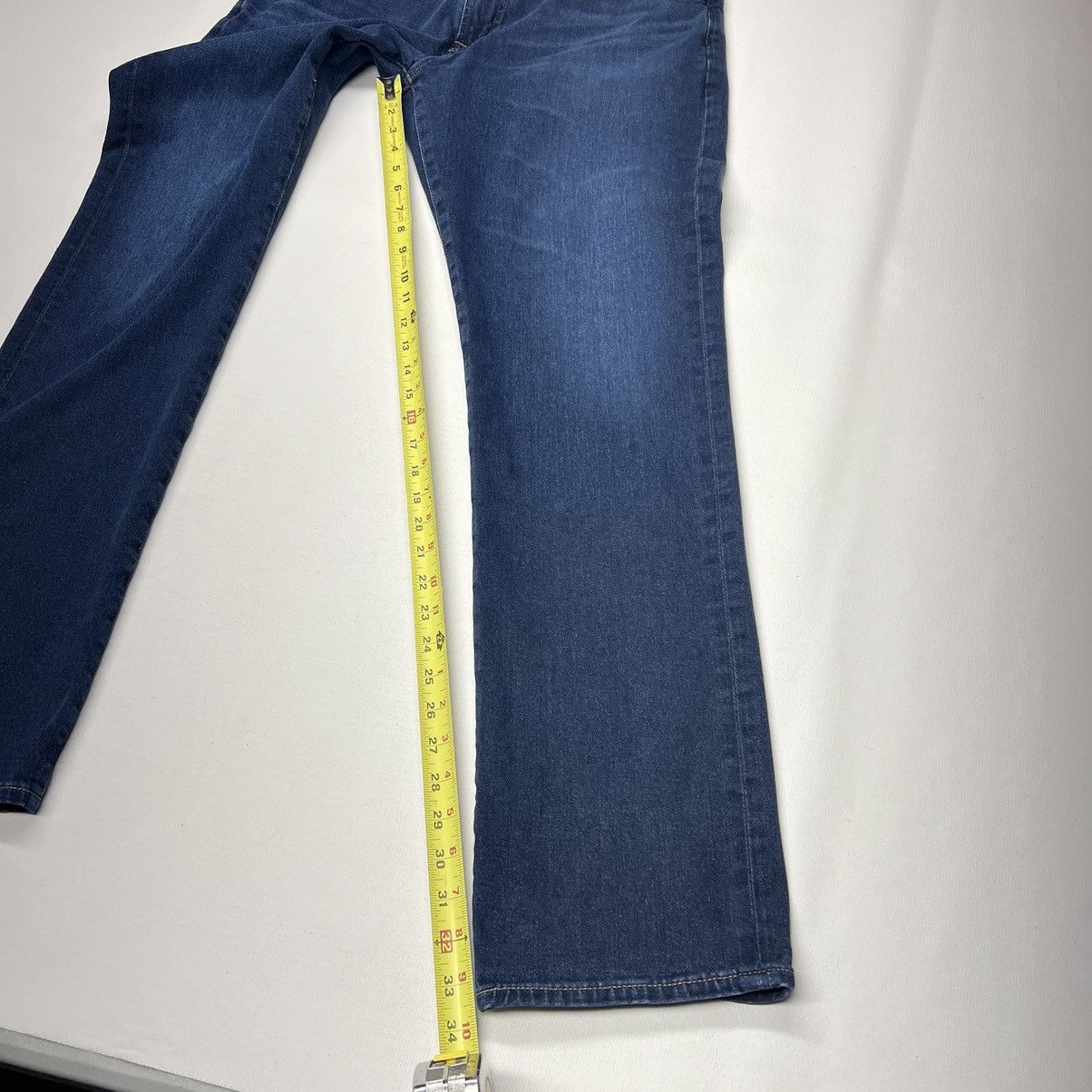 AG Adriano Goldschmied AG Adriano Goldschmied Jeans Blue Everett Slim Straight Size US 36 / EU 52 - 19 Thumbnail